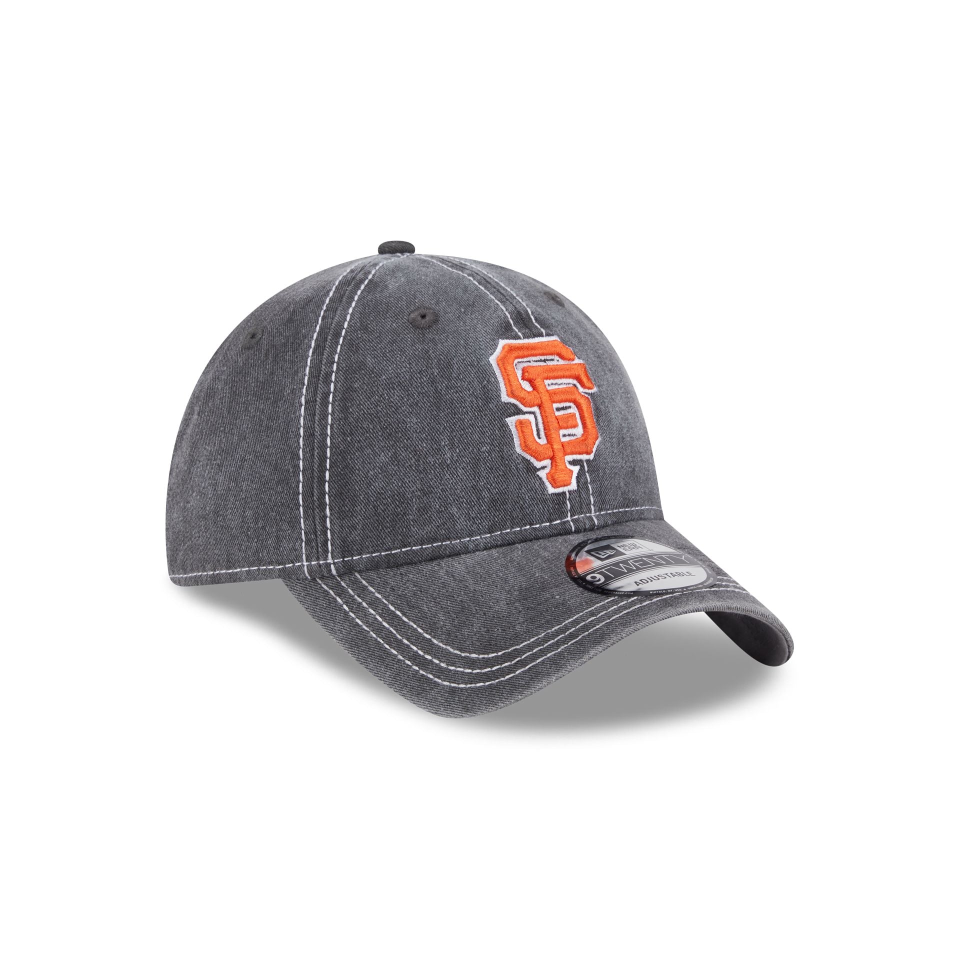 San Francisco Giants Washed Contrast 9TWENTY Adjustable Hat - Image 3