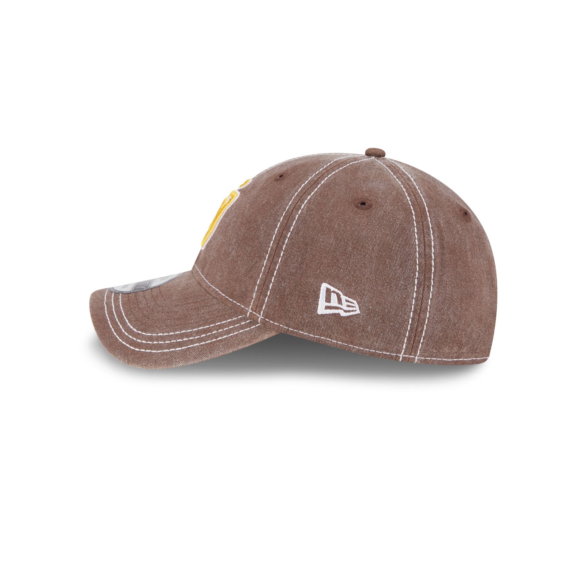 San Diego Padres Washed Contrast 9TWENTY Adjustable Hat - Image 4