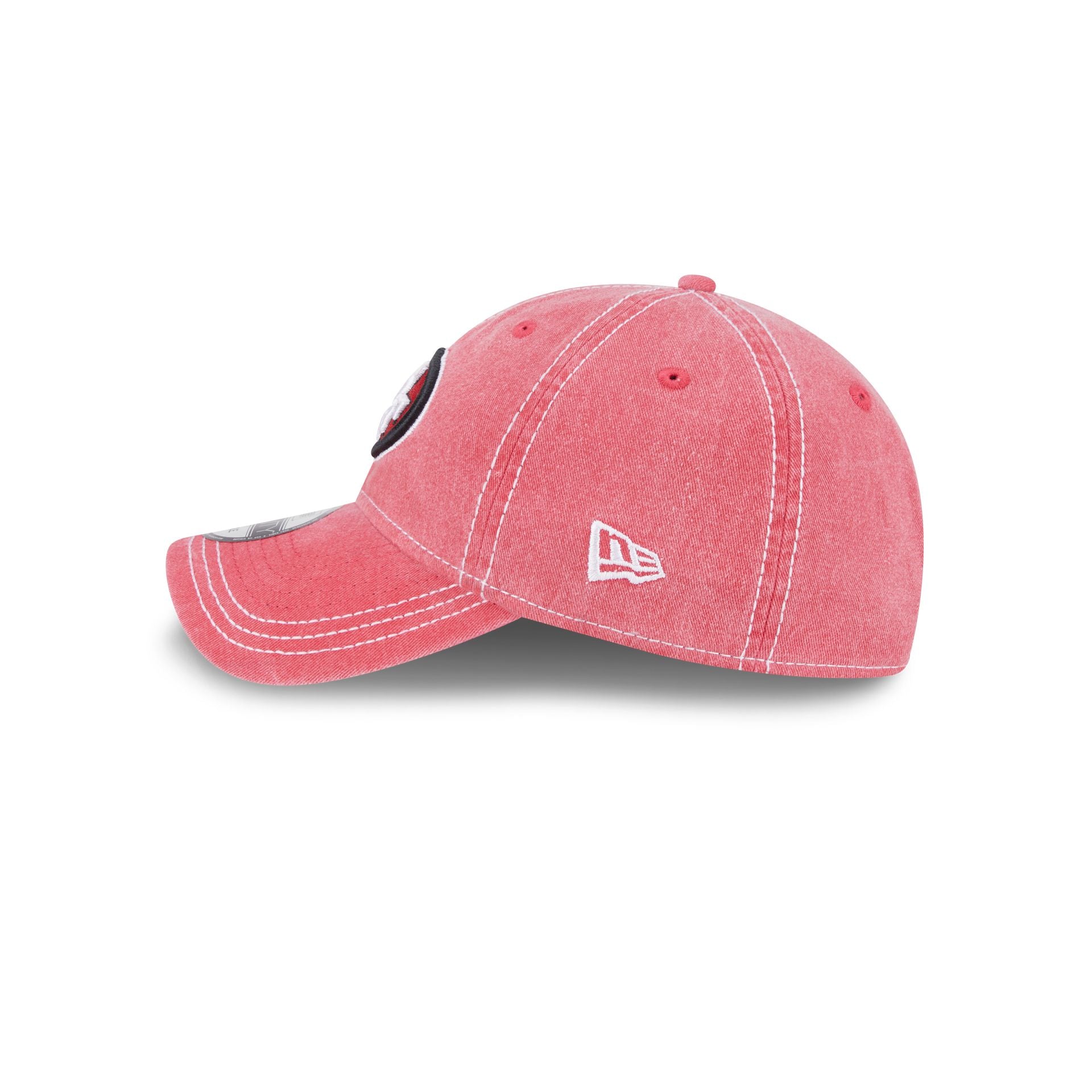 San Francisco 49ers Washed Contrast 9TWENTY Adjustable Hat - Image 4