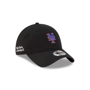 New York or Nowhere x New York Mets Black 9TWENTY Adjustable Hat