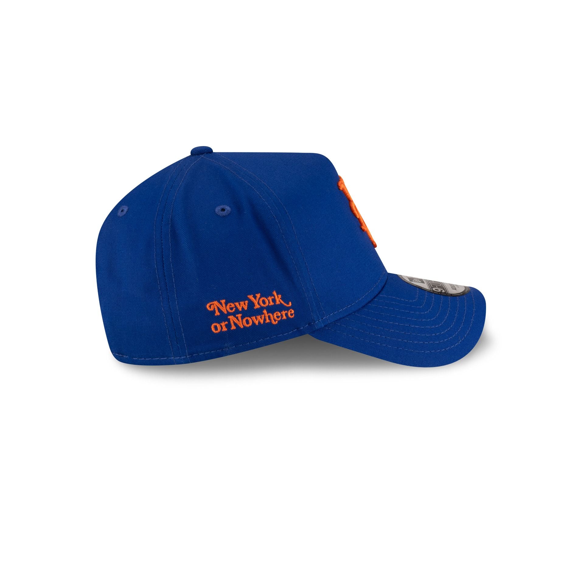 New York or Nowhere x New York Mets Light Royal 9FORTY A-Frame Snapback Hat - Image 4