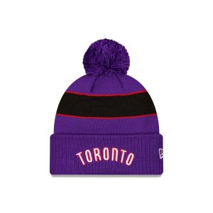 Toronto Raptors Classic Edition Pom Knit Hat