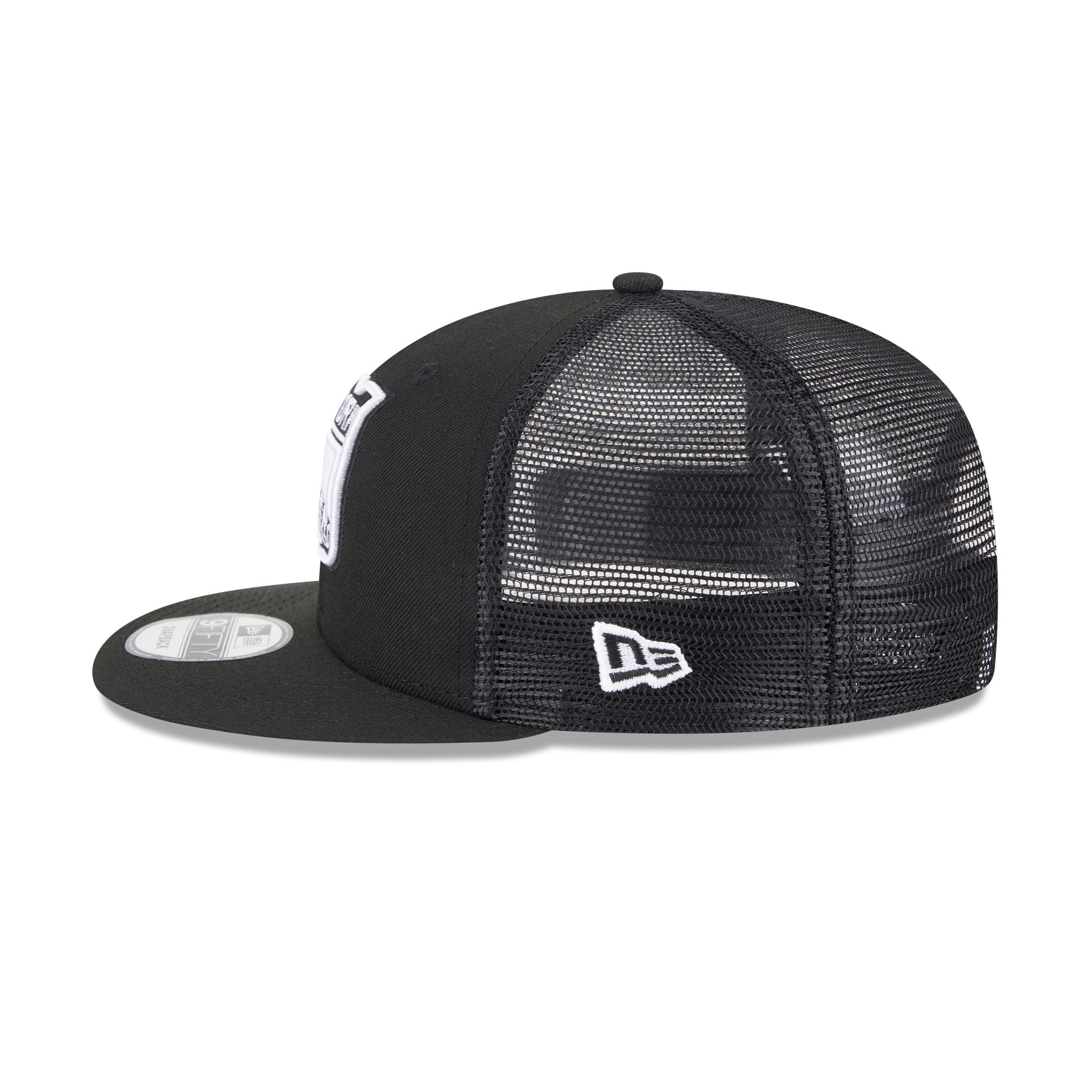 New York Rangers Black 9FIFTY Trucker Hat - Image 4