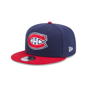 Montreal Canadiens Red Visor 9FIFTY Snapback Hat