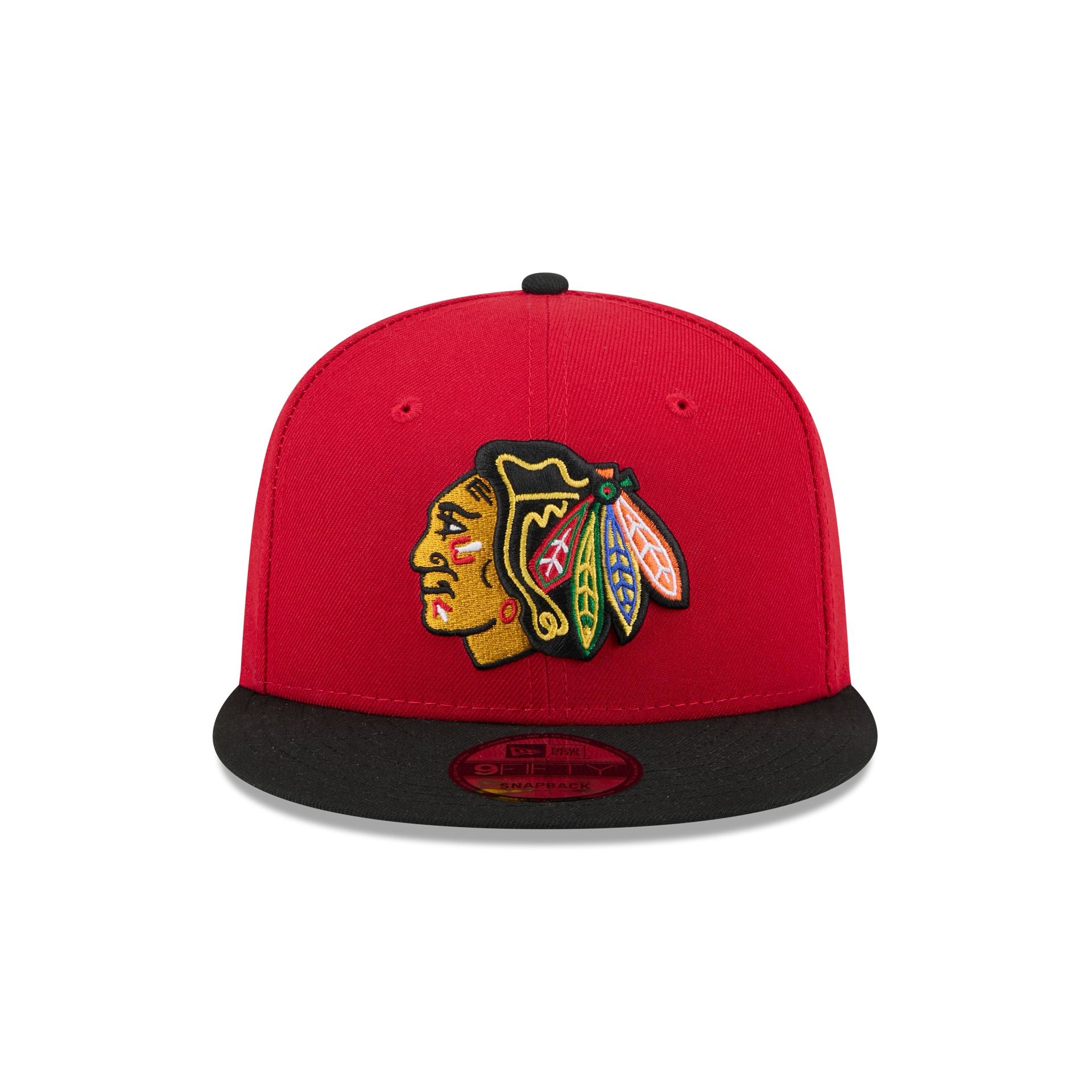 Chicago Blackhawks Red 9FIFTY Snapback Hat - Image 2