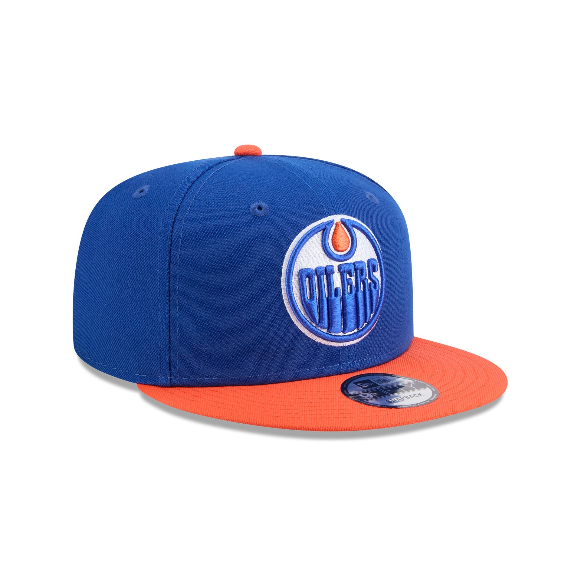 Edmonton Oilers Orange Visor 9FIFTY Snapback Hat - Image 3