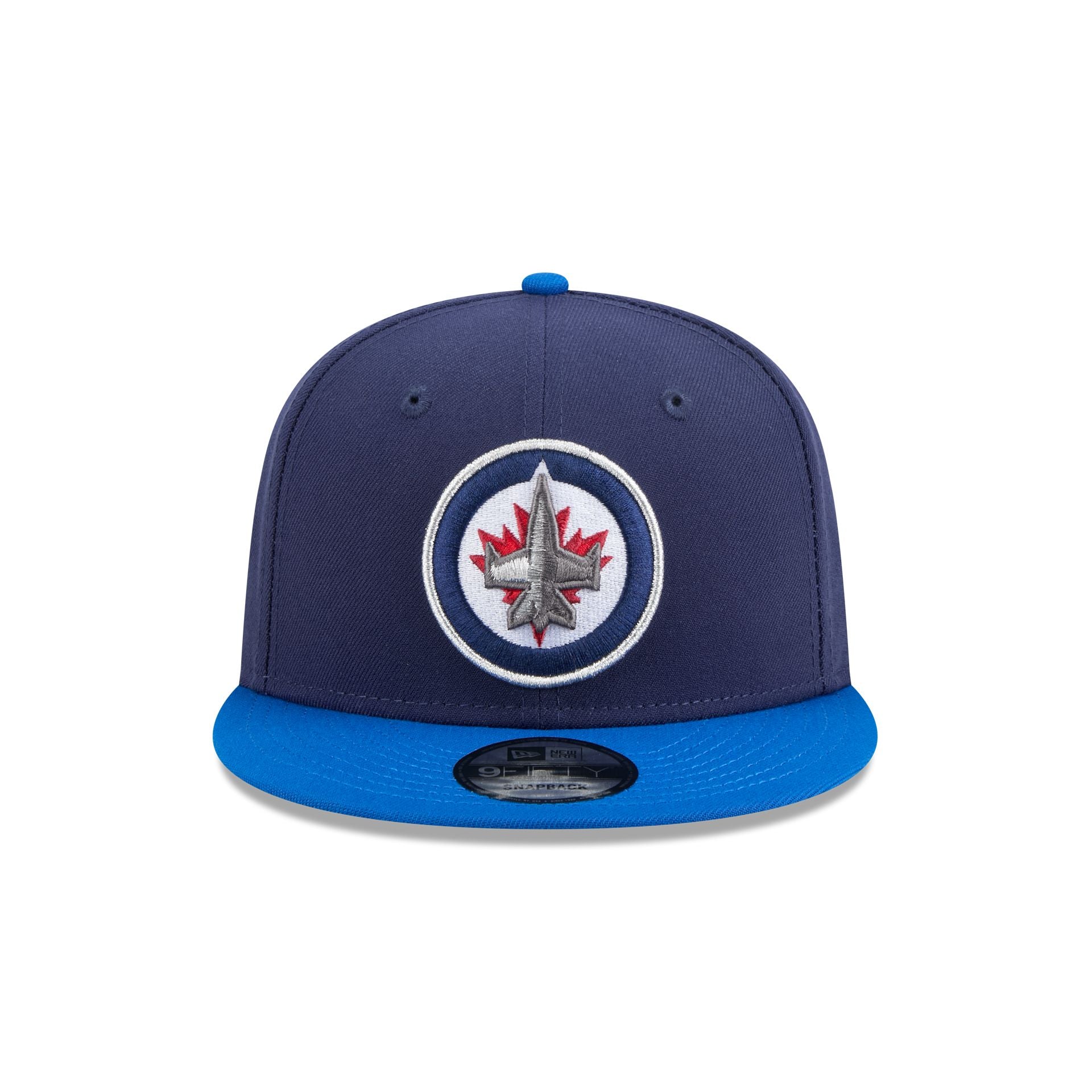 Winnipeg Jets Blue Visor 9FIFTY Snapback Hat - Image 2