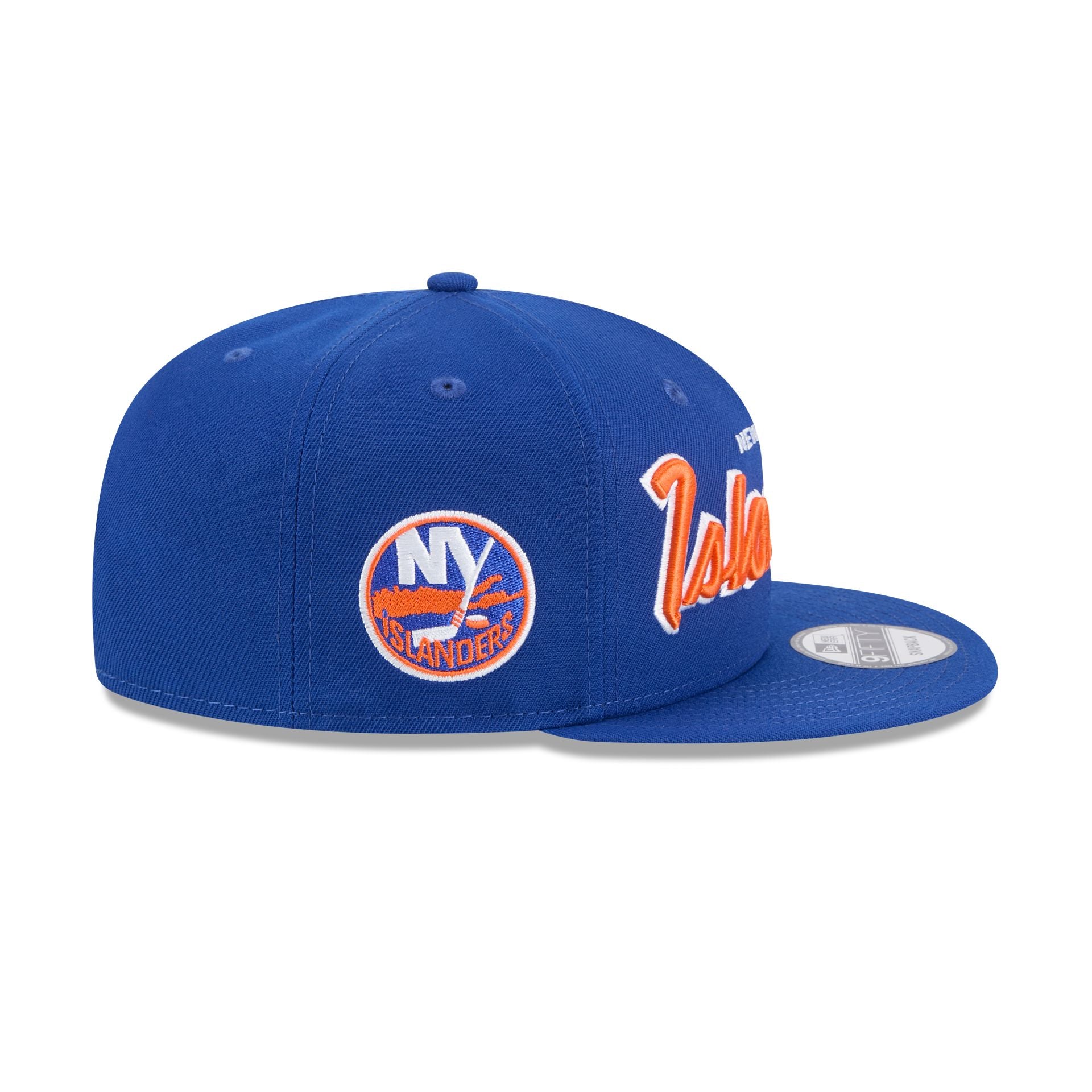 New York Islanders Script 9FIFTY Snapback Hat - Image 5