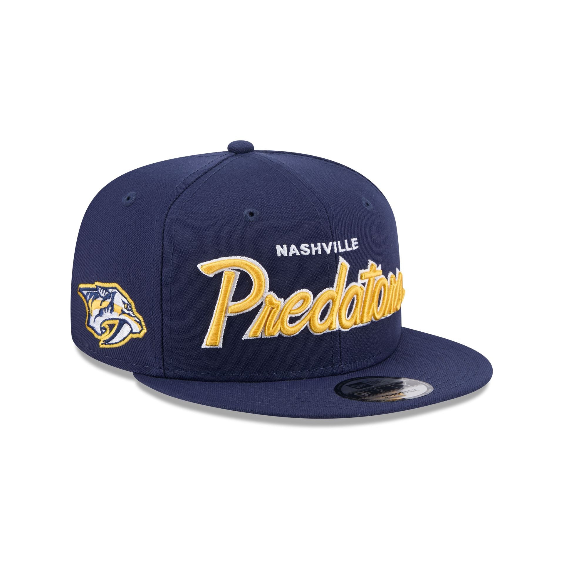 Nashville Predators Script 9FIFTY Snapback Hat - Image 3