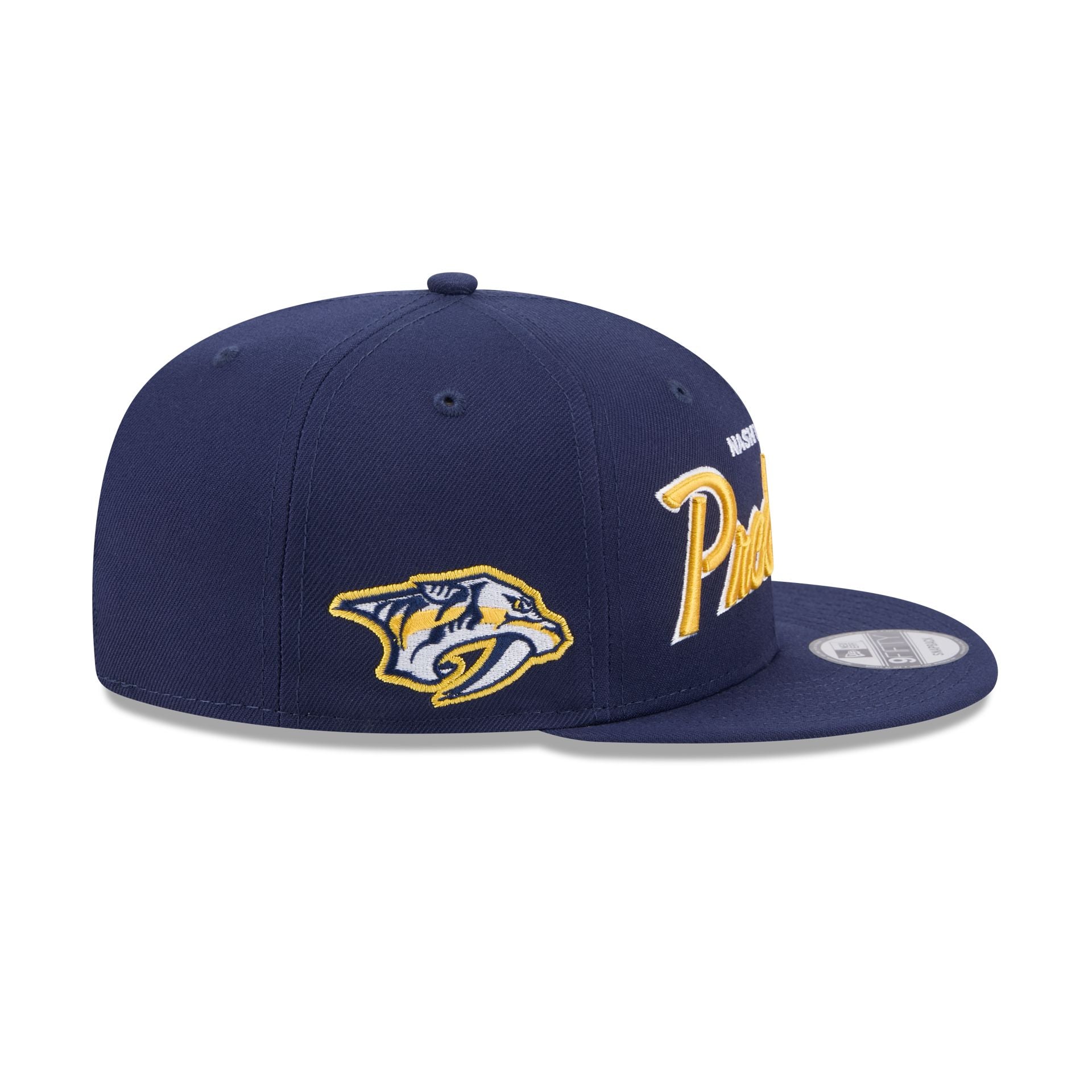Nashville Predators Script 9FIFTY Snapback Hat - Image 5