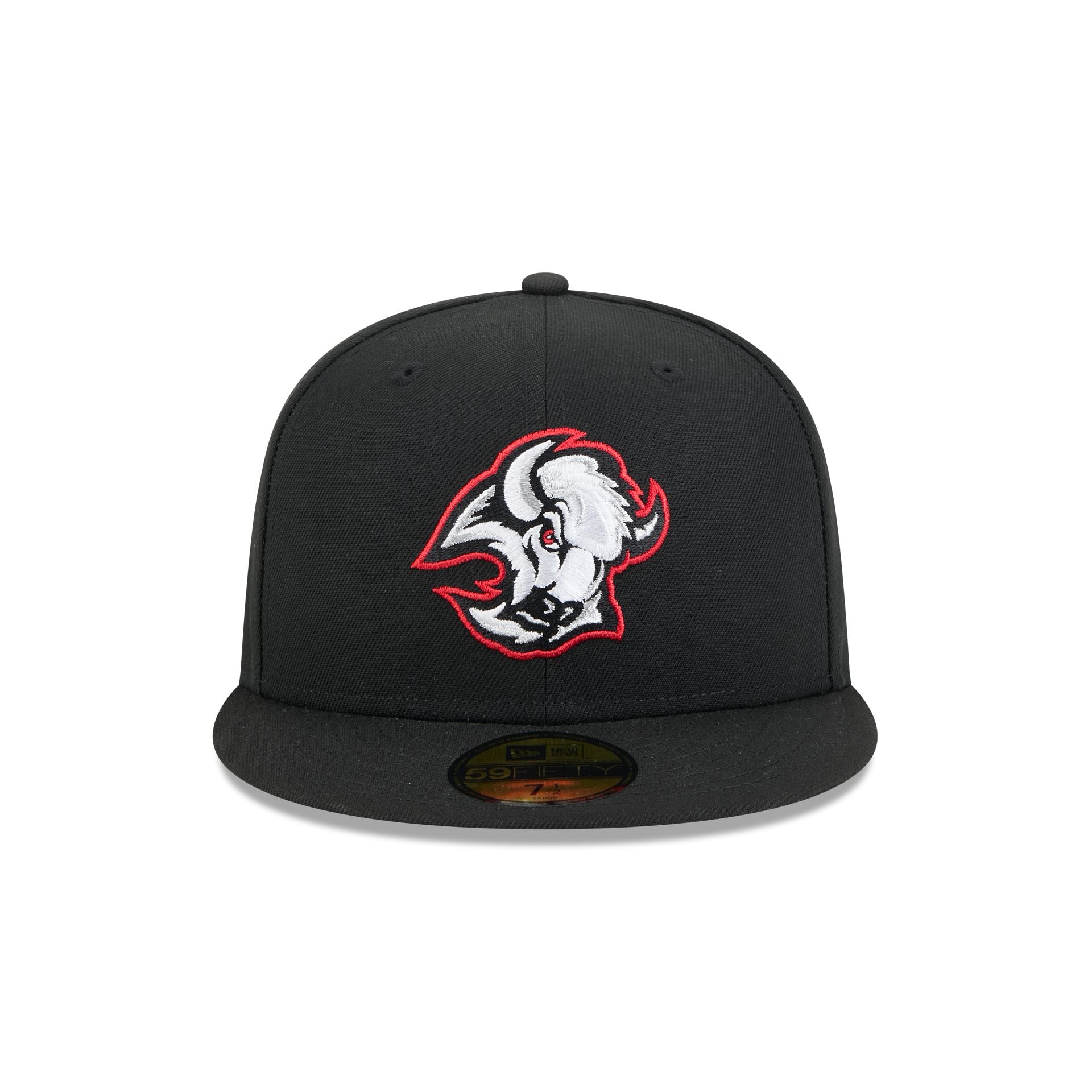 Buffalo Sabres Alt Rear Wordmark 59FIFTY Fitted Hat - Image 2