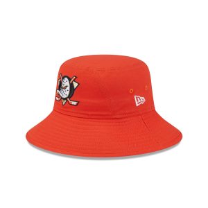 Anaheim Ducks Orange Bucket Hat Hat