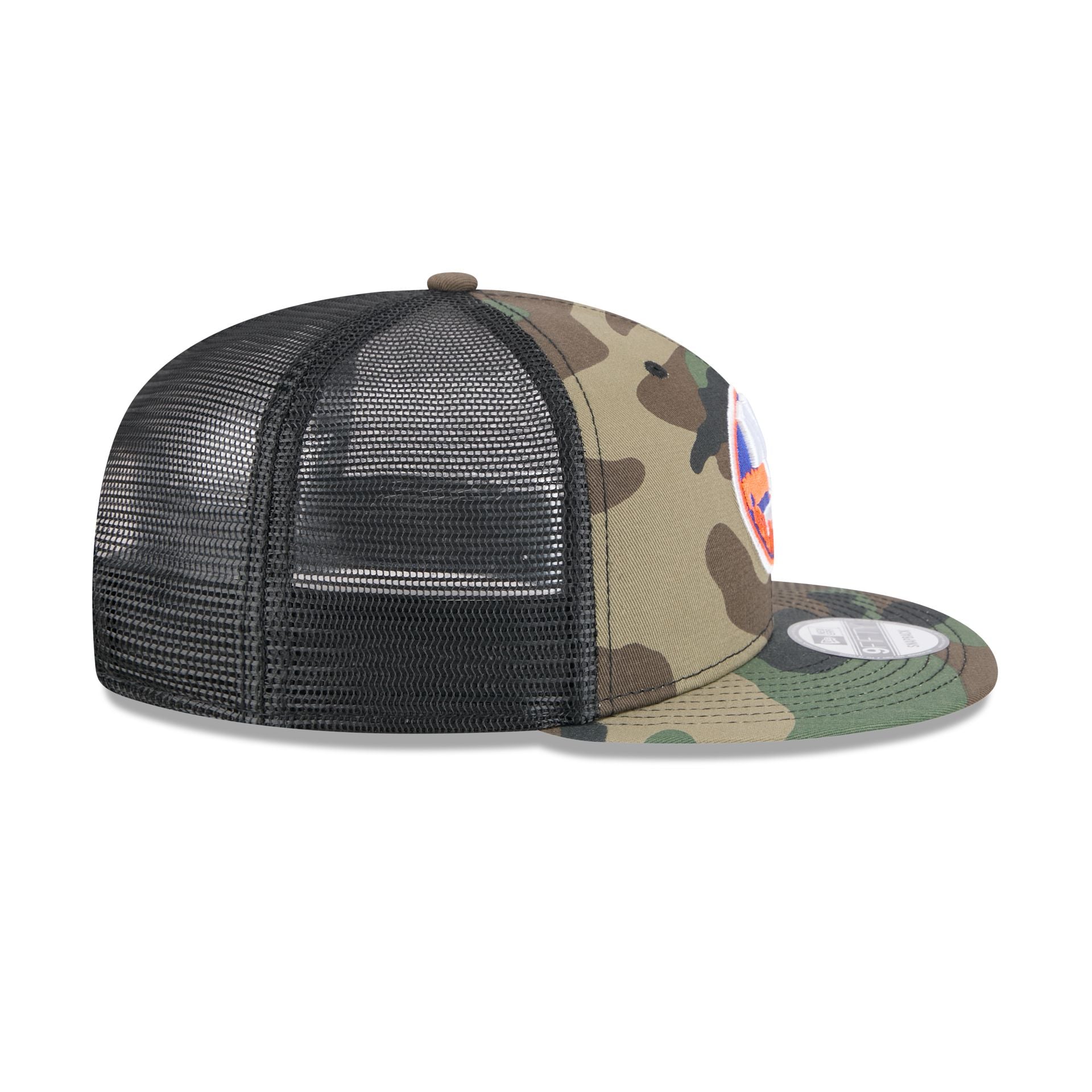 New York Islanders Camo 9FIFTY Trucker Hat - Image 5