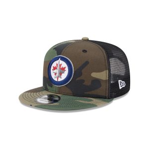 Winnipeg Jets Camo 9FIFTY Trucker Hat