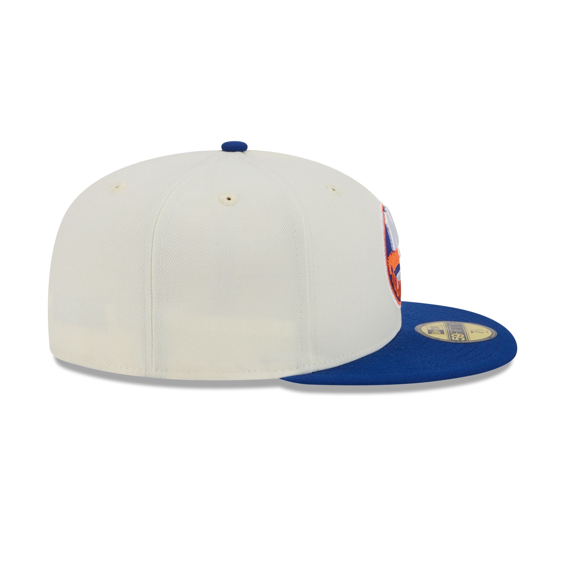 New York Islanders Chrome White 59FIFTY Fitted Hat - Image 5