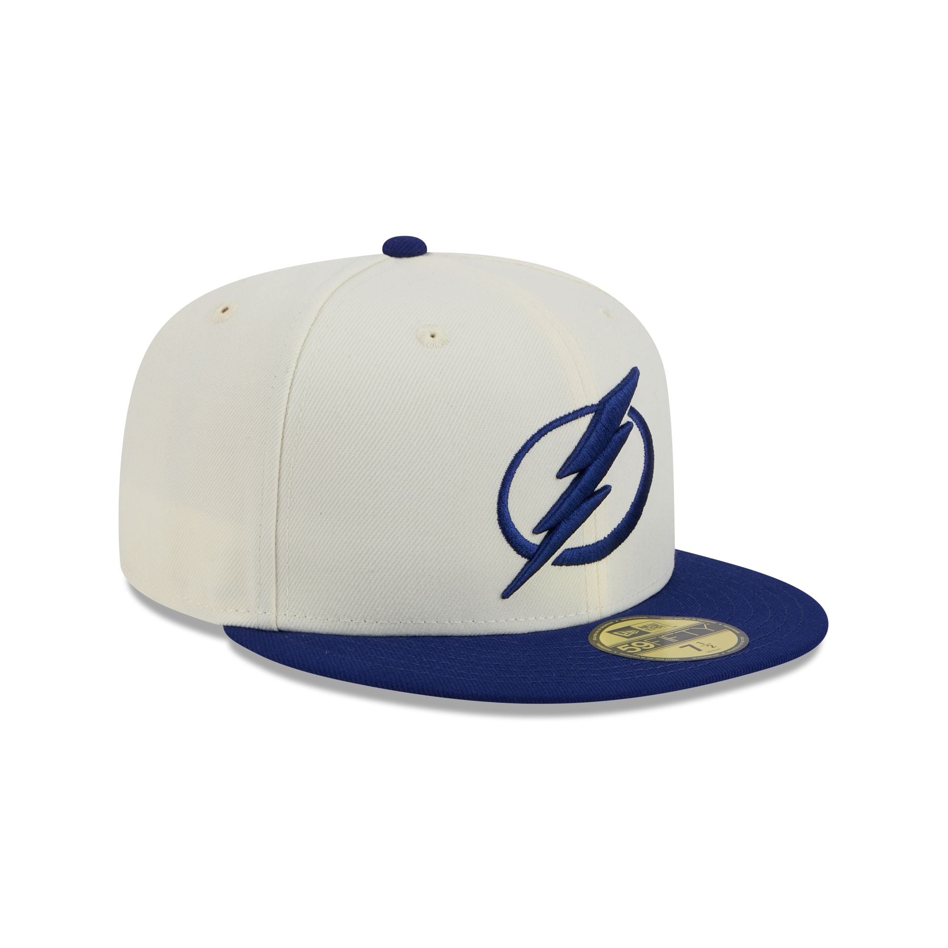 Tampa Bay Lightning Chrome White 59FIFTY Fitted Hat - Image 3