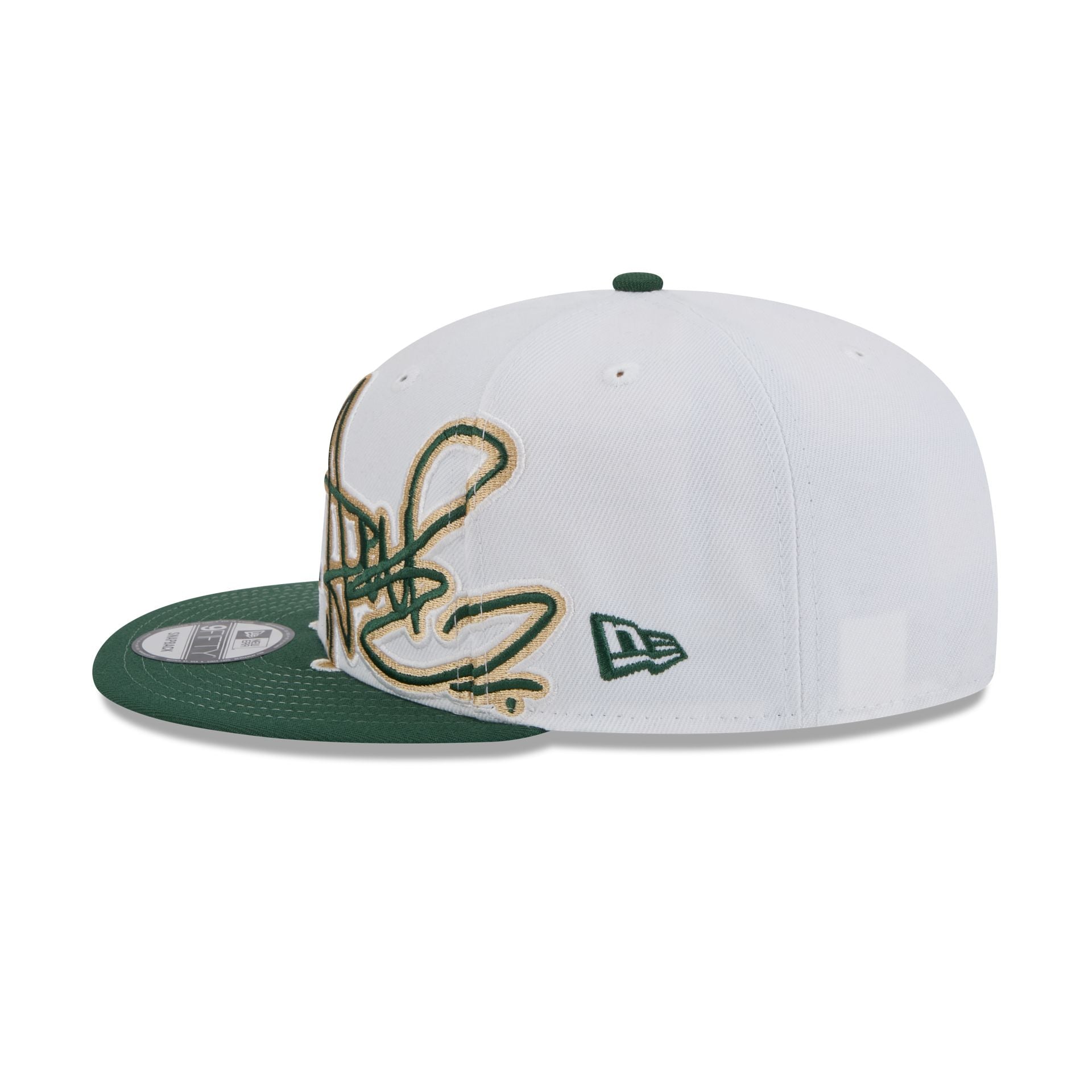 Milwaukee Bucks Giannis Antetokounmpo Signature 9FIFTY Snapback Hat - Image 5