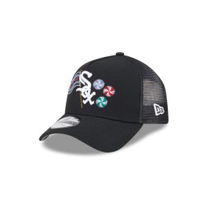 Chicago White Sox State Stitch 9FORTY A-Frame Trucker Hat
