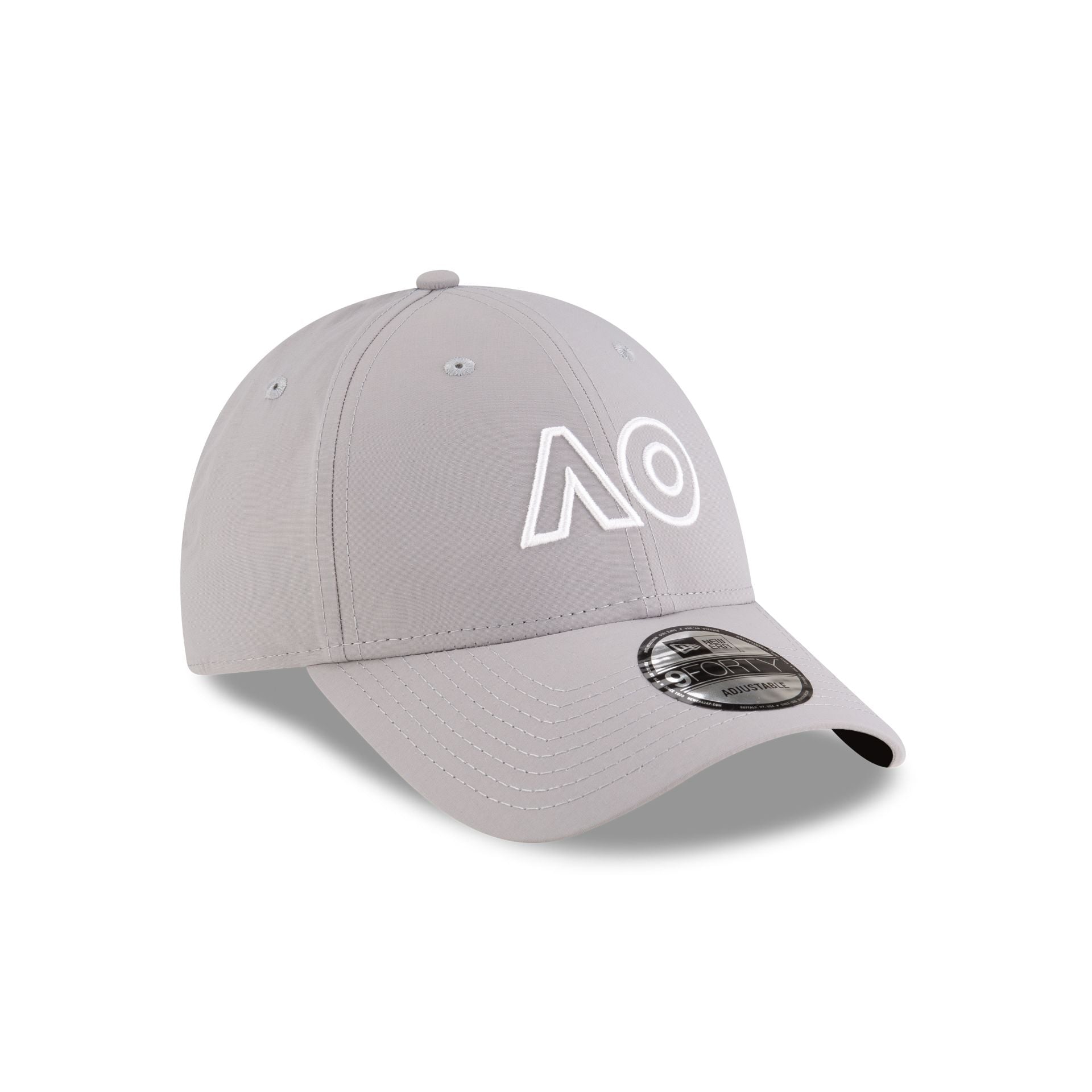 2025 Australian Open Core Outline Gray 9FORTY Adjustable Hat - Image 3