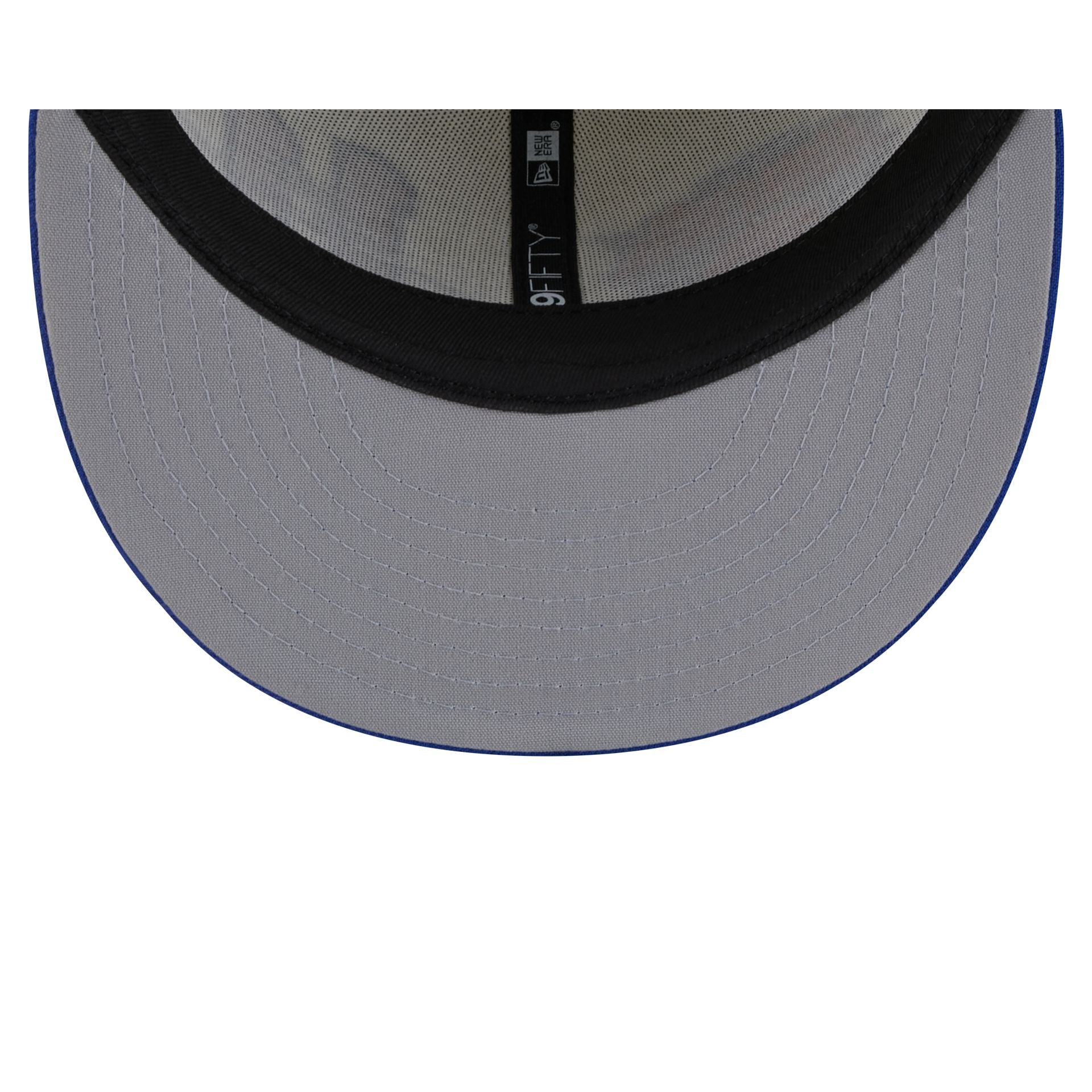 New York Knicks Jalen Brunson Chrome White 59FIFTY Fitted Hat - Image 7