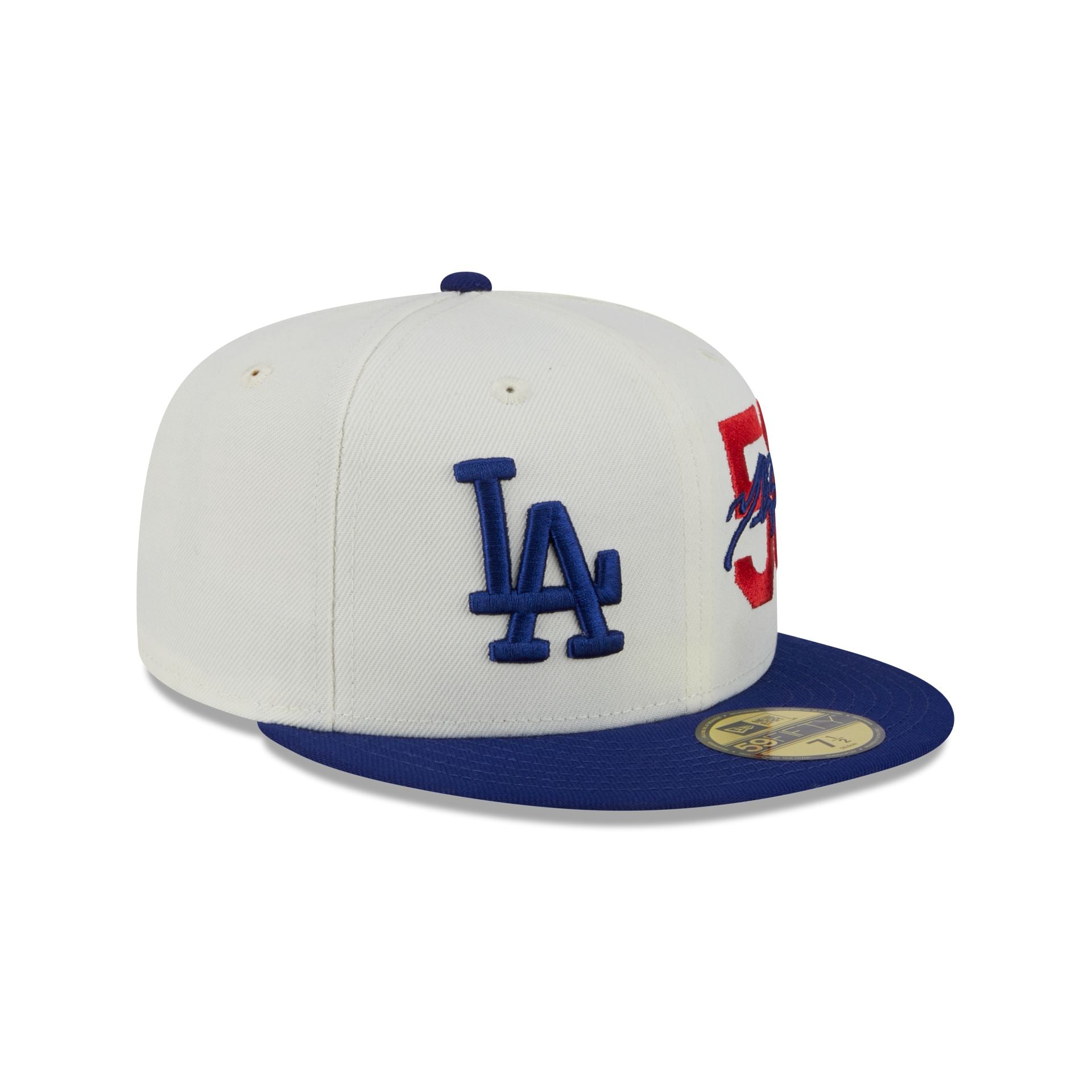 Los Angeles Dodgers Mookie Betts Chrome White 59FIFTY Fitted Hat - Image 3