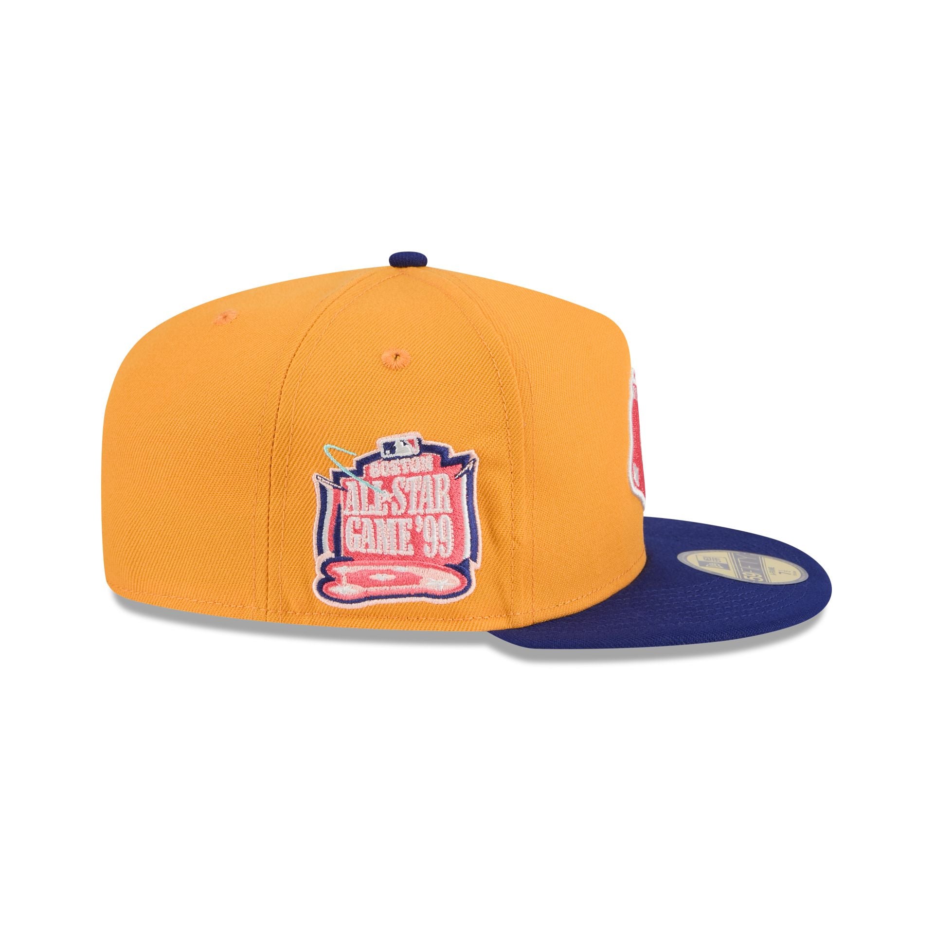 Boston Red Sox Gold 59FIFTY A-Frame Fitted Hat - Image 4