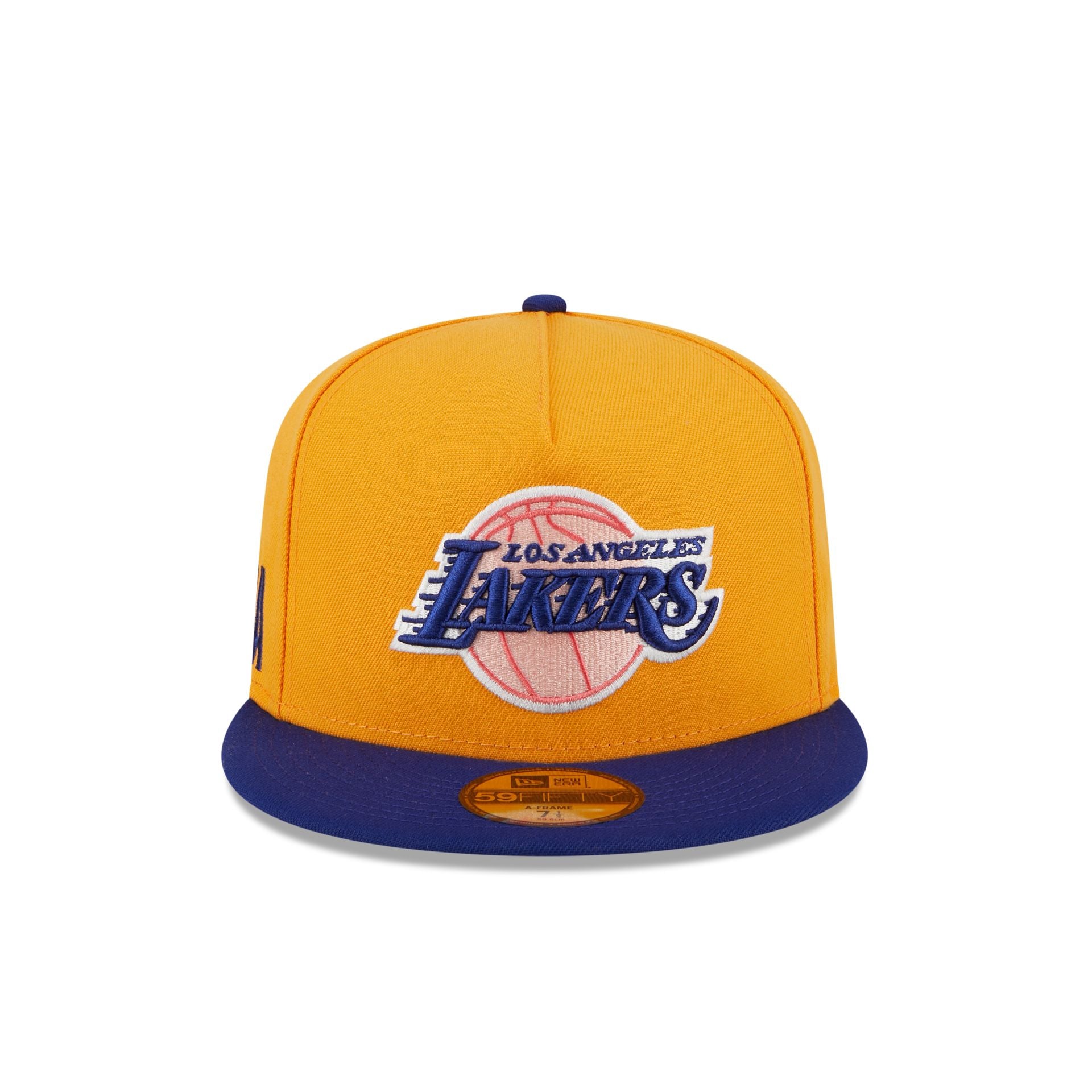 Los Angeles Lakers Gold 59FIFTY A-Frame Fitted Hat - Image 2