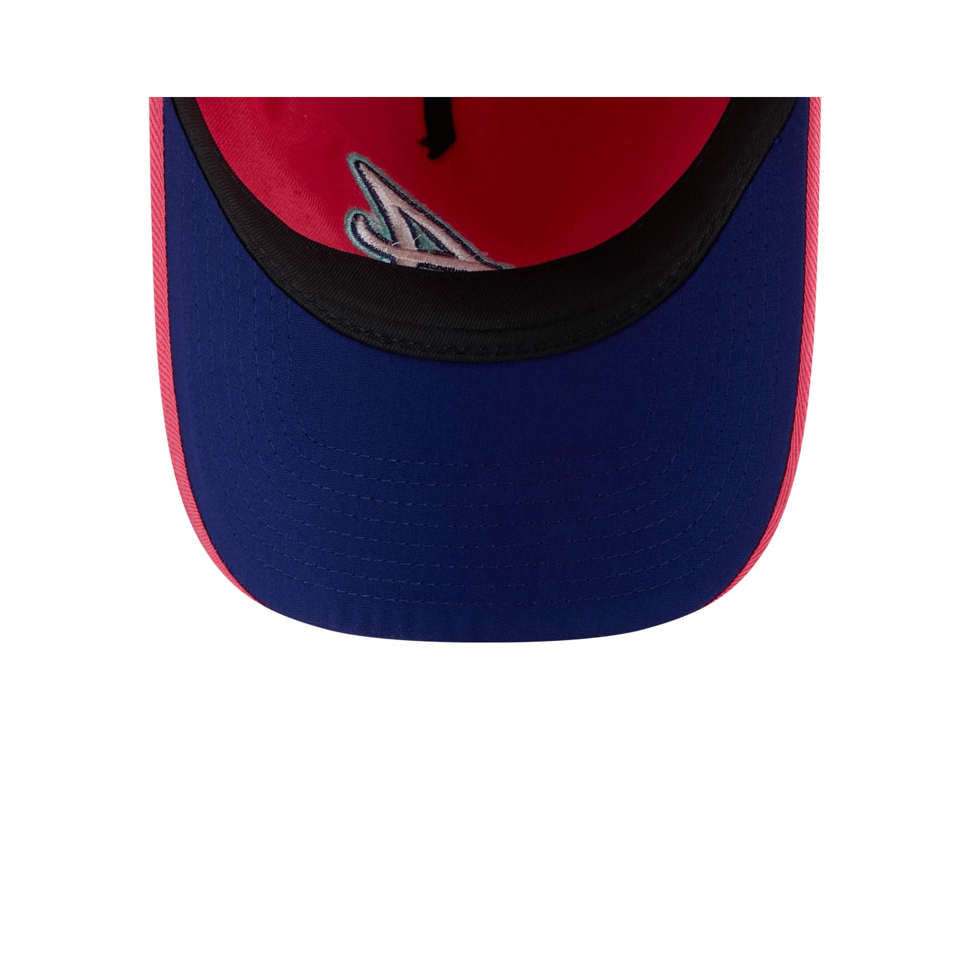 Atlanta Braves Coral 9TWENTY A-Frame Adjustable Hat - Image 7