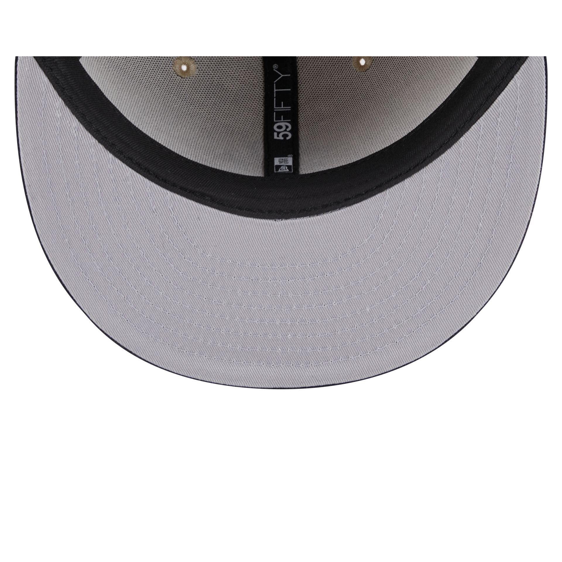 New York Yankees Herringbone Moon 59FIFTY Fitted Hat - Image 7