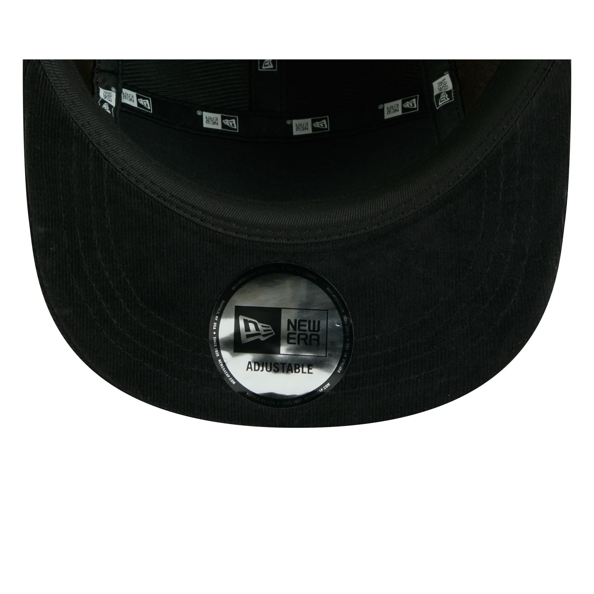 New Era Cap Black Tiramisu Cord Camper Strapback Hat - Image 7