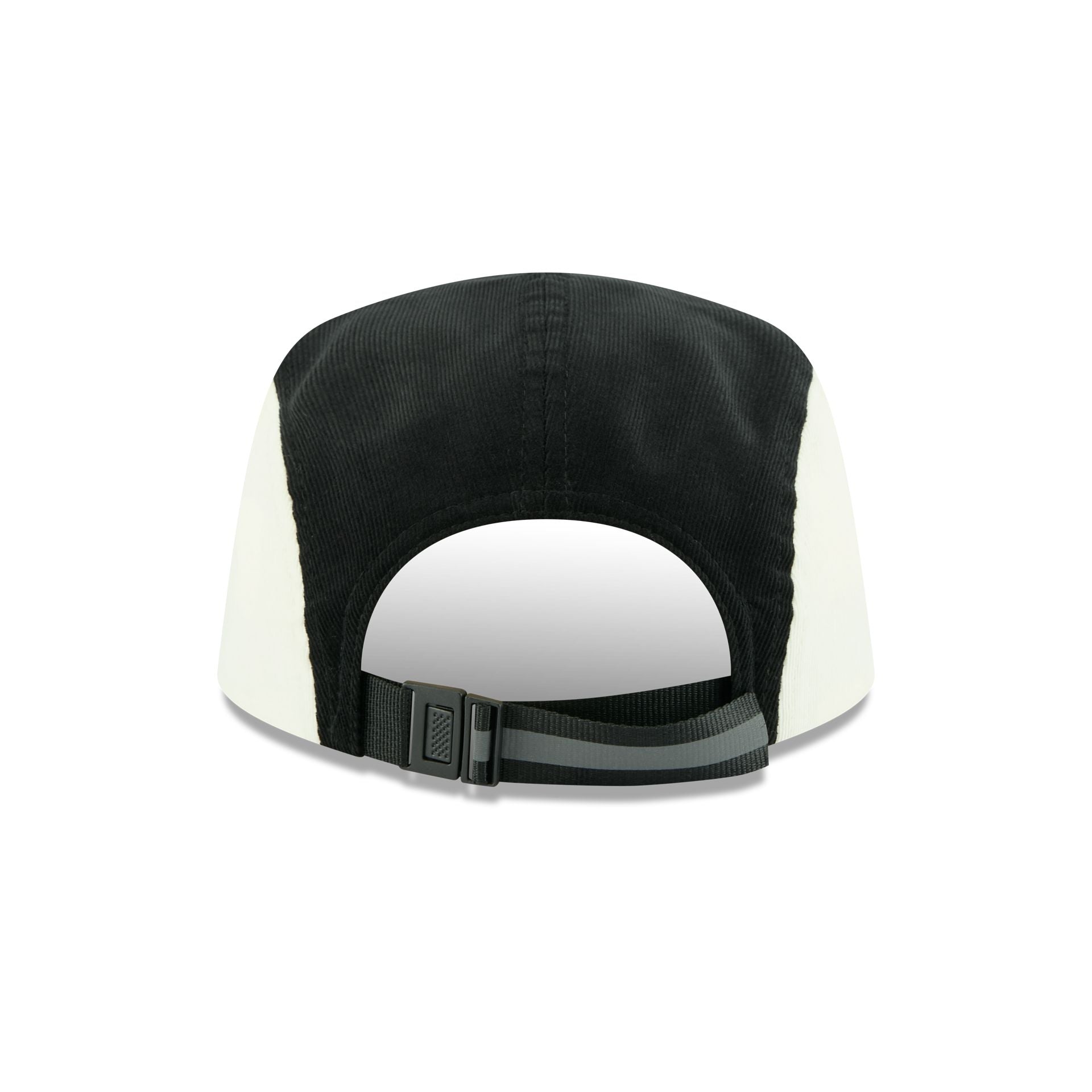 New Era Cap Black White Cord Camper Strapback Hat - Image 6