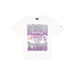 Sacramento Kings Sport Classics Washed Optic White T-Shirt