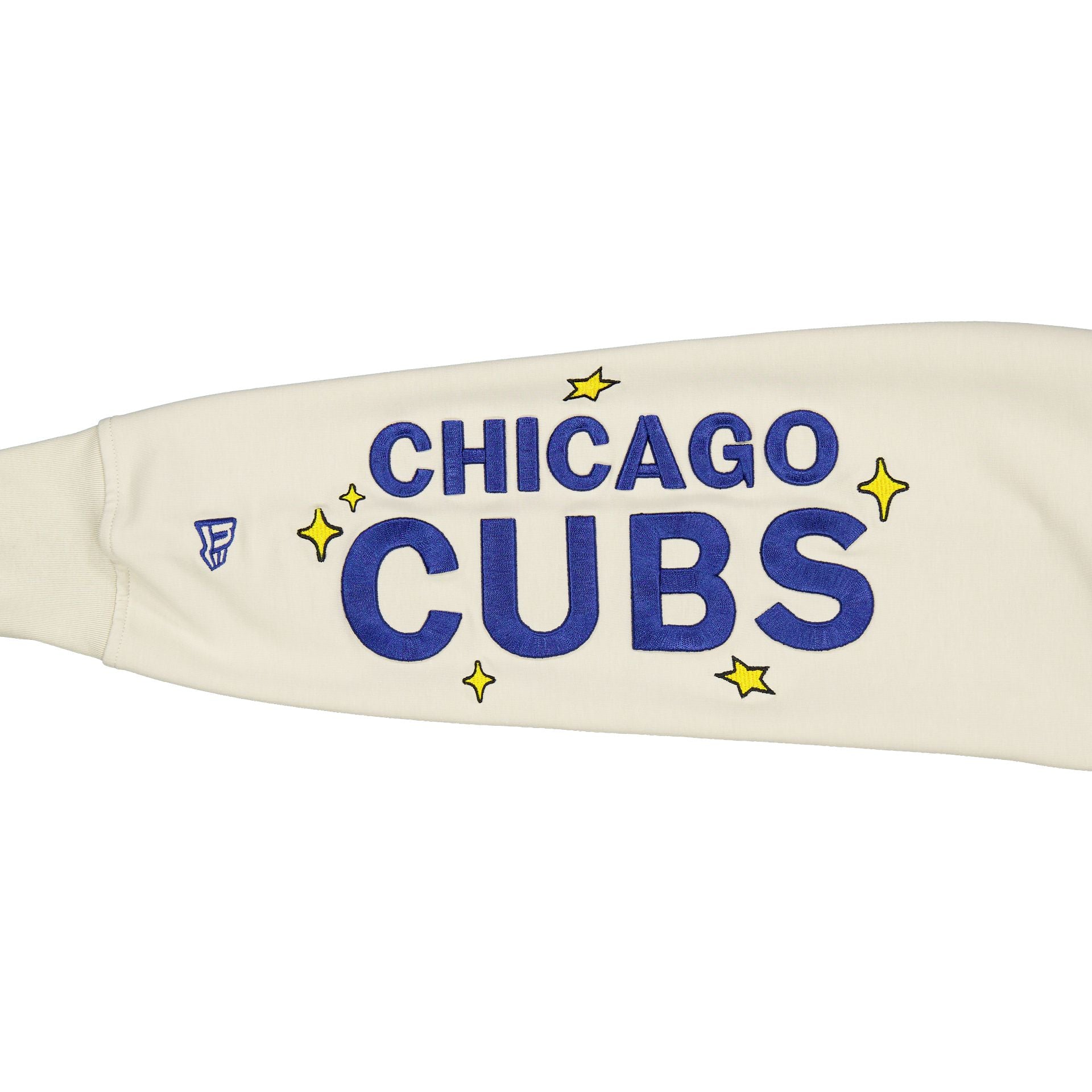 Chicago Cubs Stone Logo Select Full-Zip Hoodie - Image 4