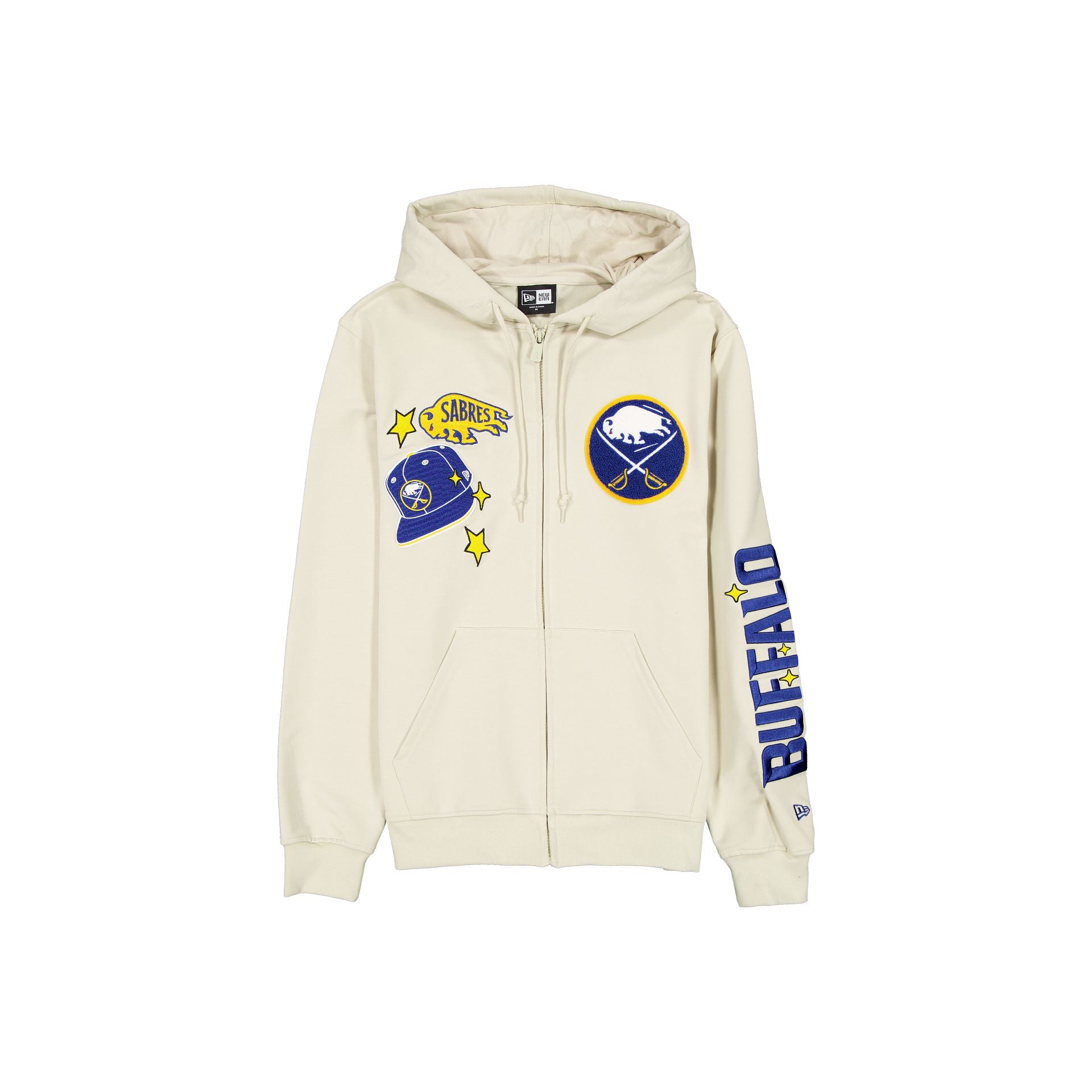 Buffalo Sabres Stone Logo Select Full-Zip Hoodie