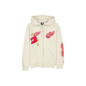 Detroit Red Wings Stone Logo Select Full-Zip Hoodie