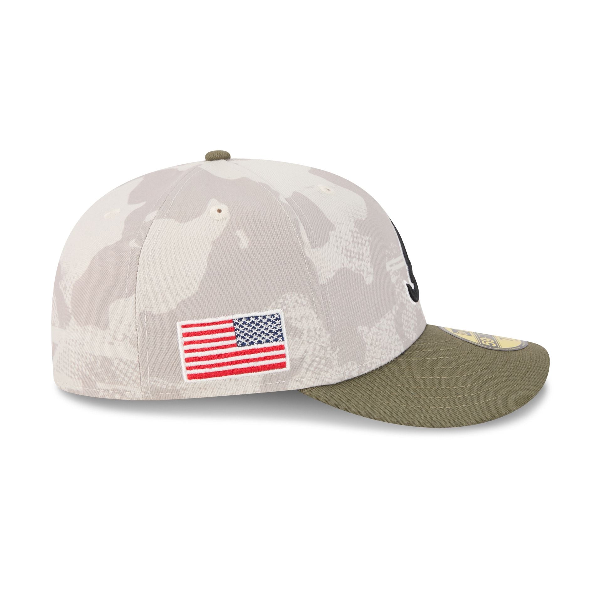 Atlanta Braves Armed Forces Day 2025 59FIFTY Fitted Hat - Image 4