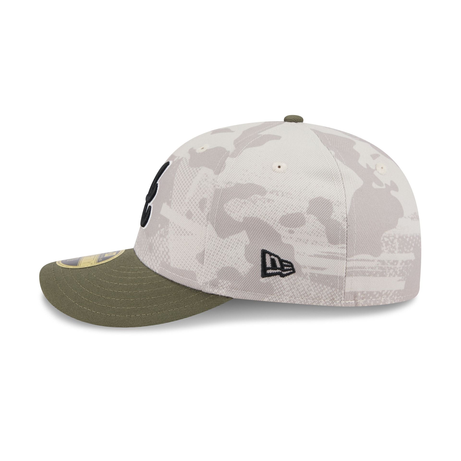 Atlanta Braves Armed Forces Day 2025 Low Profile 59FIFTY Fitted Hat - Image 5