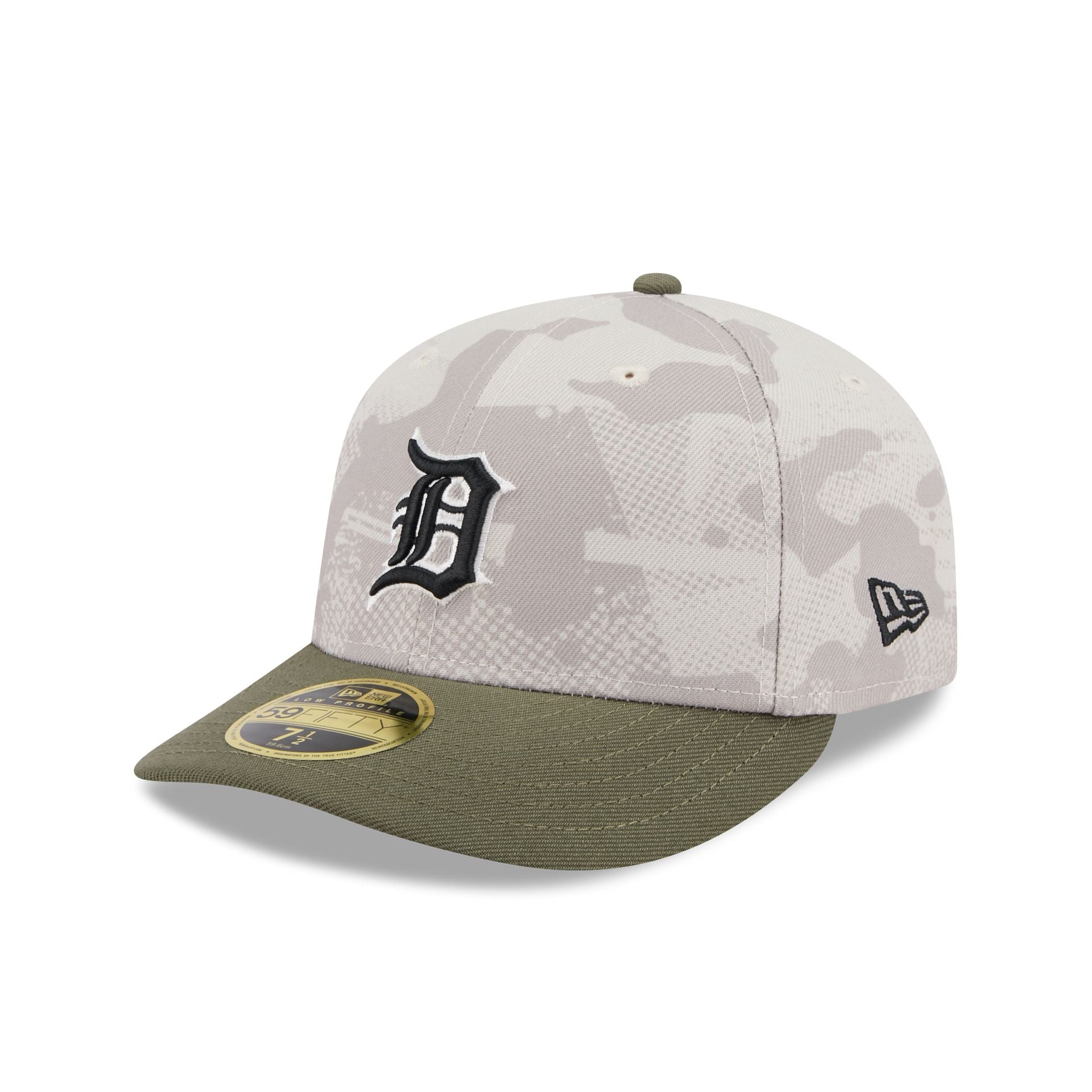 Detroit Tigers Armed Forces Day 2025 Low Profile 59FIFTY Fitted Hat - Image 3