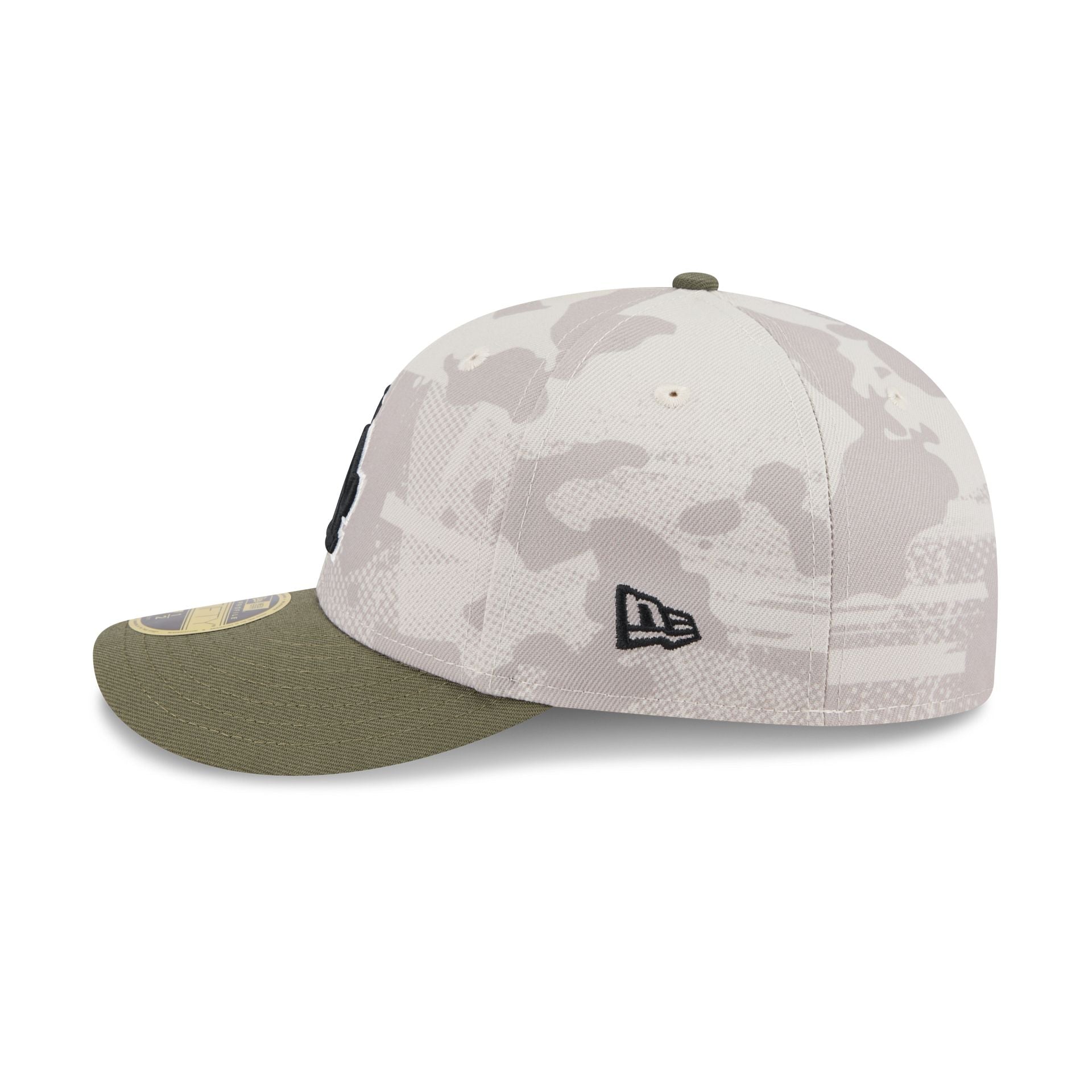 Los Angeles Dodgers Armed Forces Day 2025 Low Profile 59FIFTY Fitted Hat - Image 5