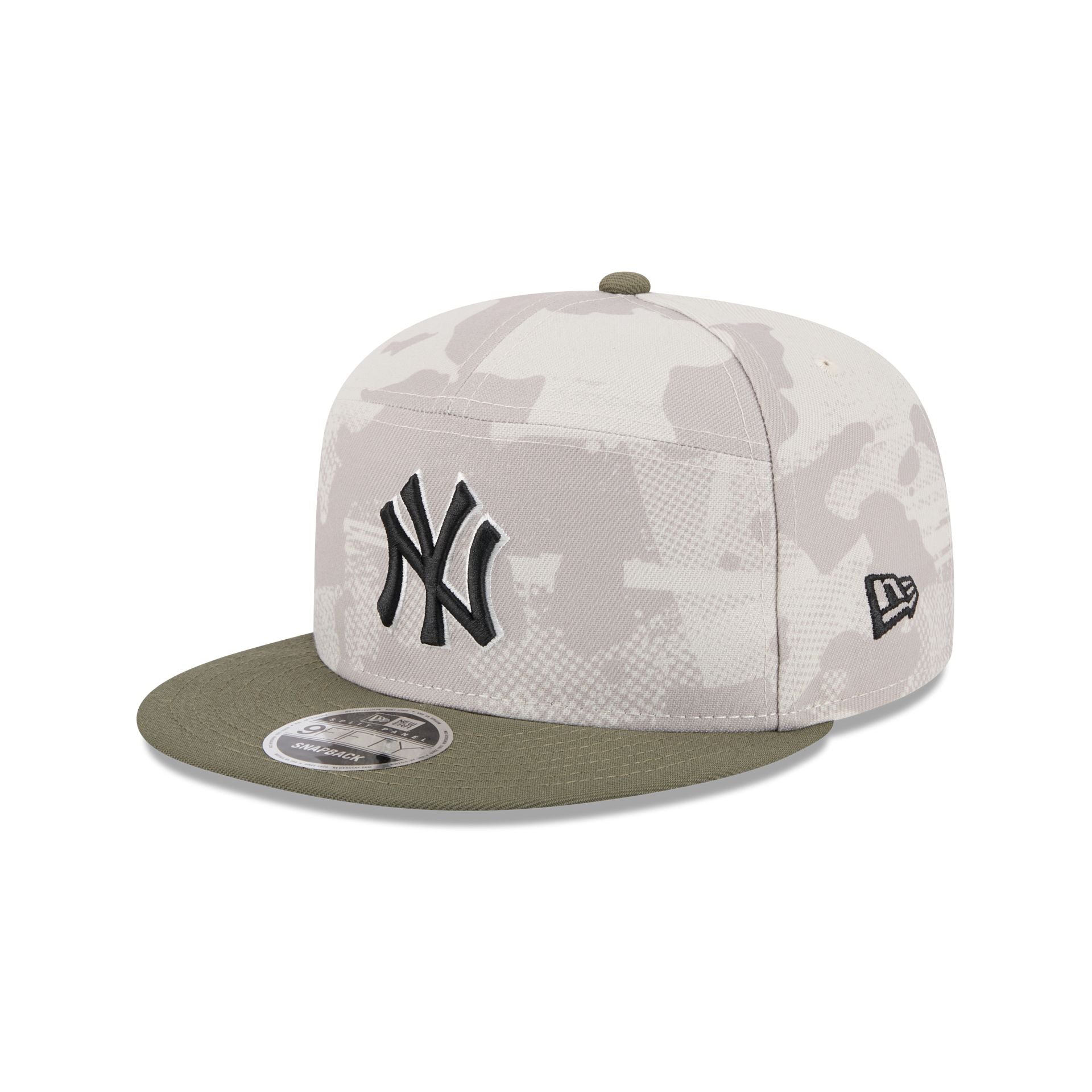 New York Yankees Armed Forces Day 2025 Split Panel 9FIFTY Snapback Hat - Image 3