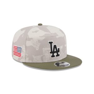 Los Angeles Dodgers Armed Forces Day 2025 Split Panel 9FIFTY Snapback Hat