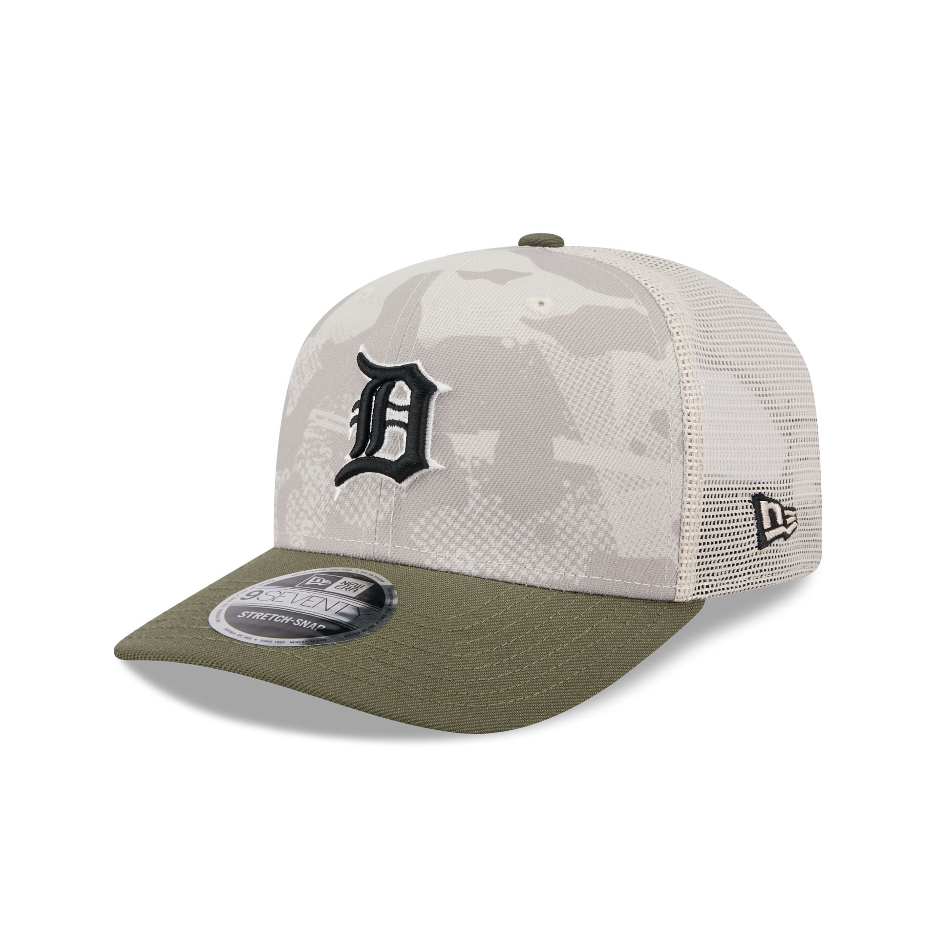 Detroit Tigers Armed Forces Day 2025 9SEVENTY Trucker Hat - Image 3