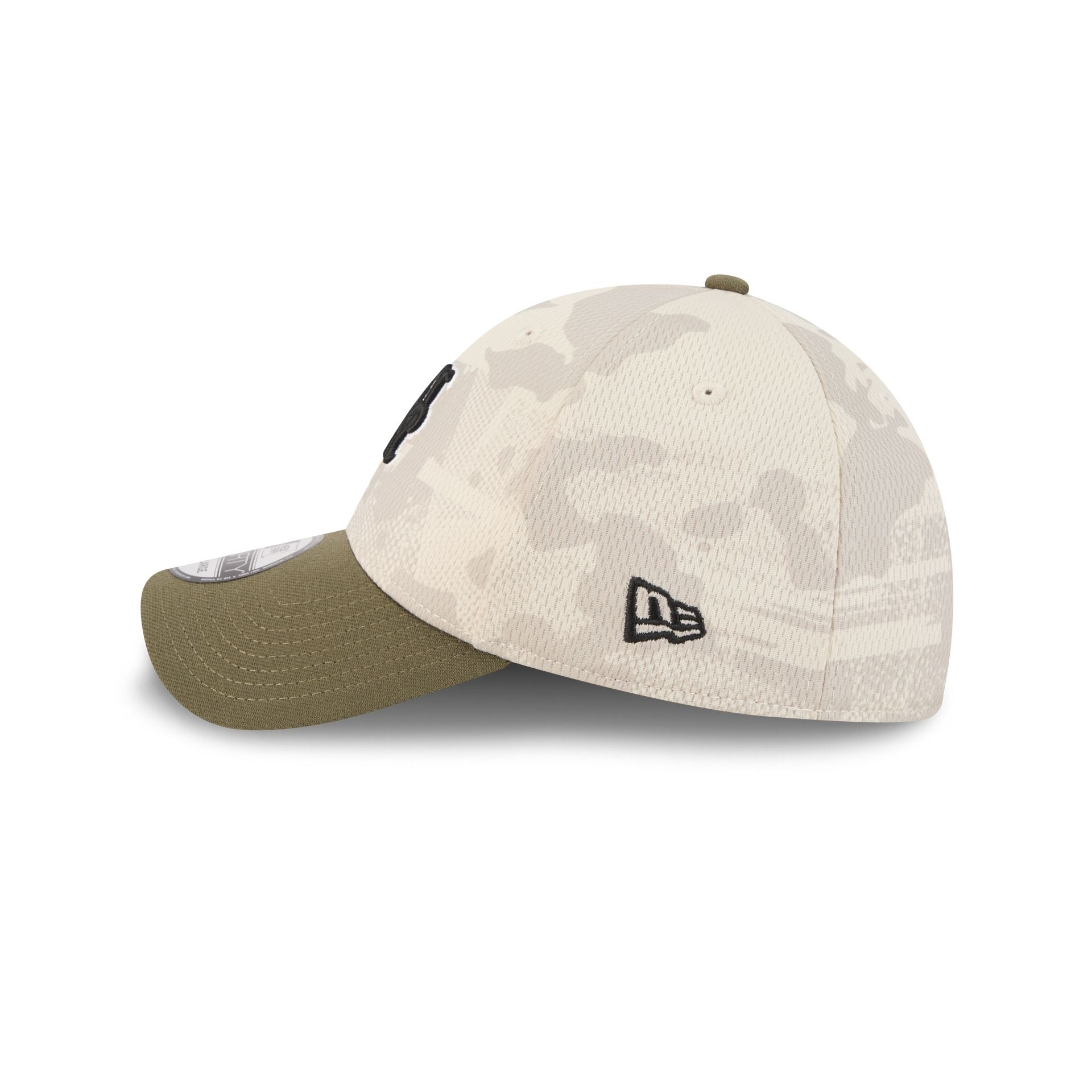 New York Mets Armed Forces Day 2025 39THIRTY Stretch Fit Hat - Image 5