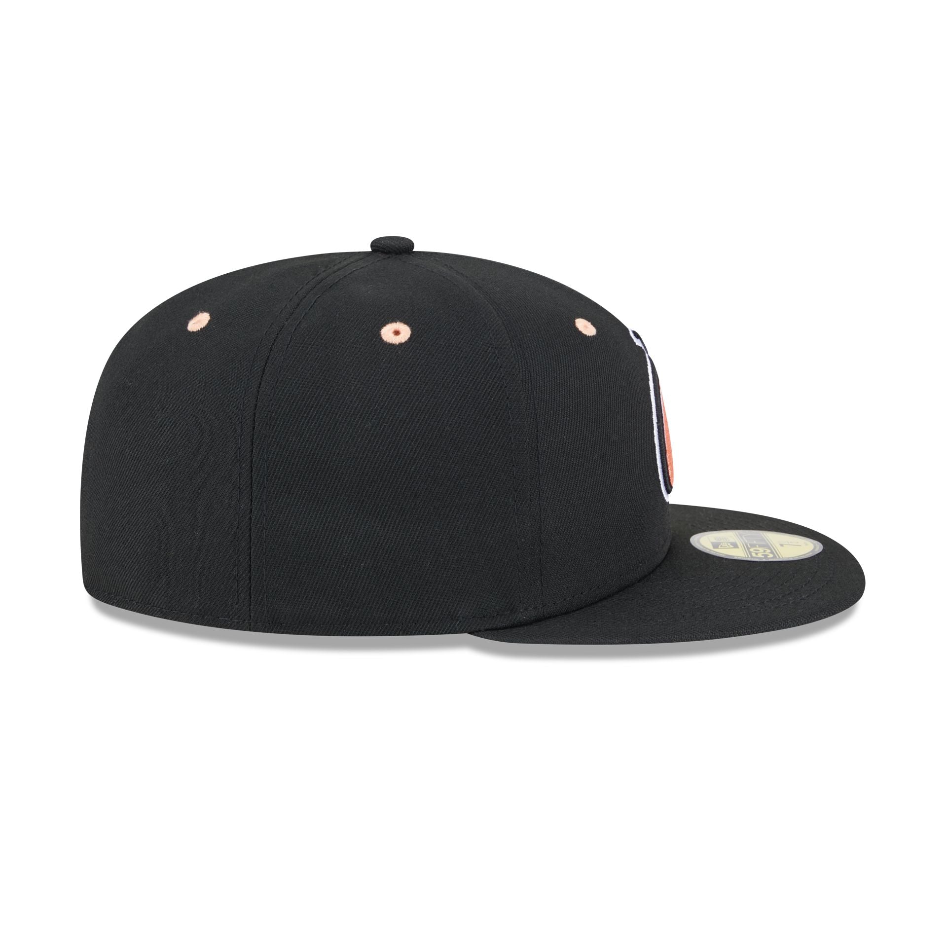 Columbus Clingstones Alternate Black 59FIFTY Fitted Hat - Image 5