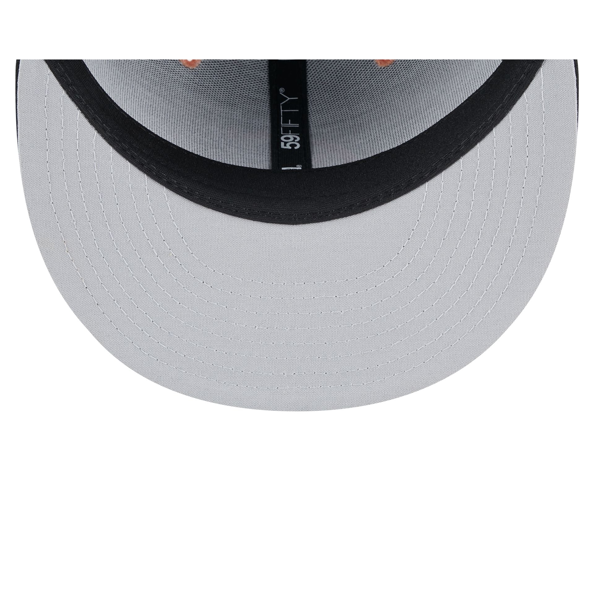 Columbus Clingstones Alternate Black 59FIFTY Fitted Hat - Image 7