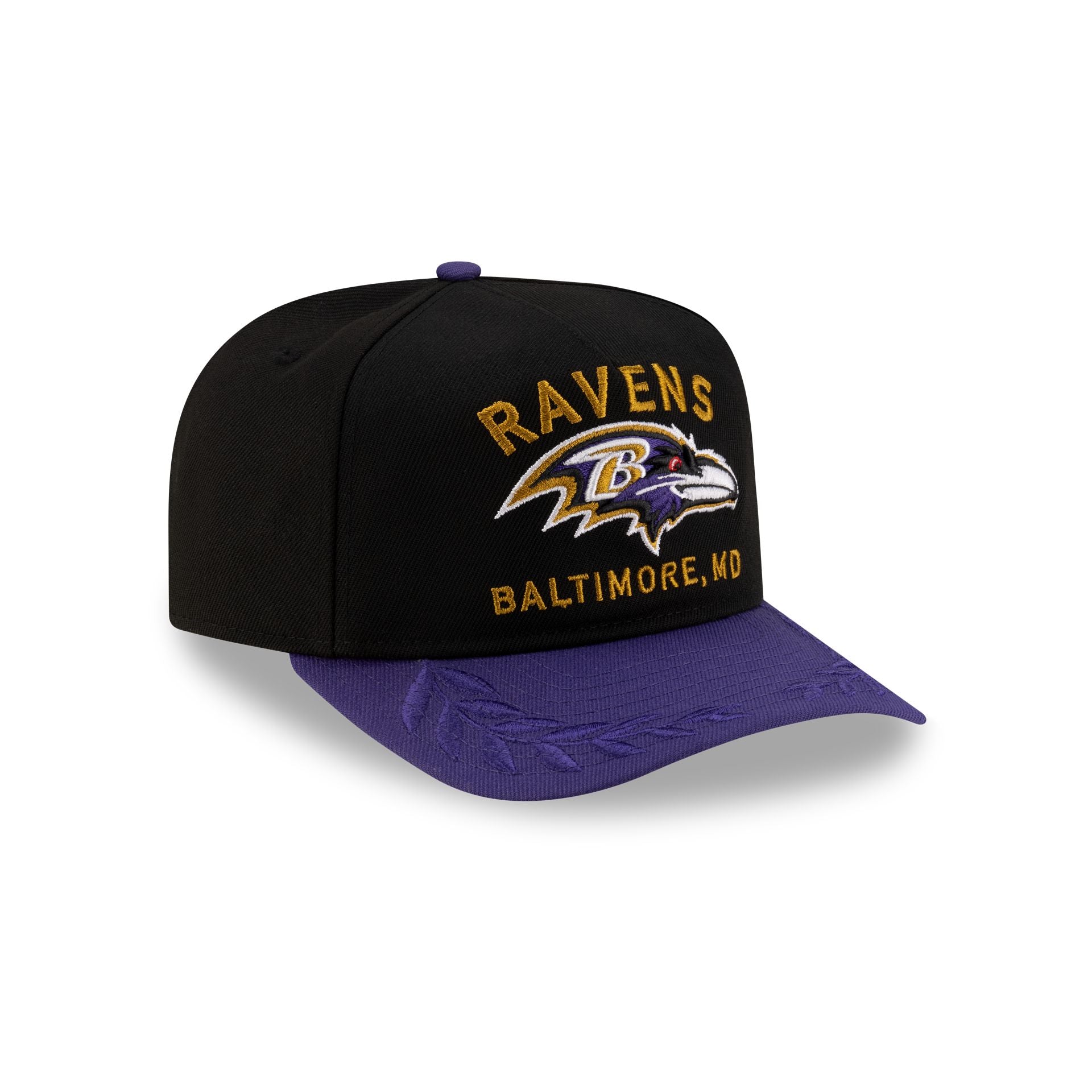 Baltimore Ravens 2025 Draft Golfer Hat - Image 3