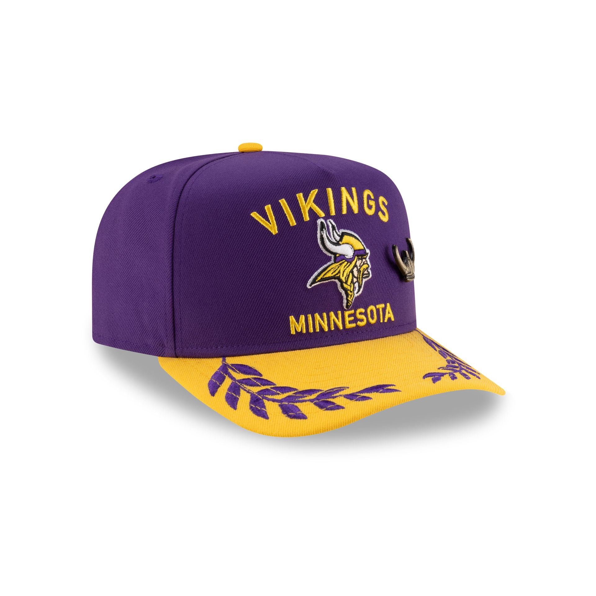 Minnesota Vikings 2025 Draft 59FIFTY A-Frame Fitted Hat - Image 3