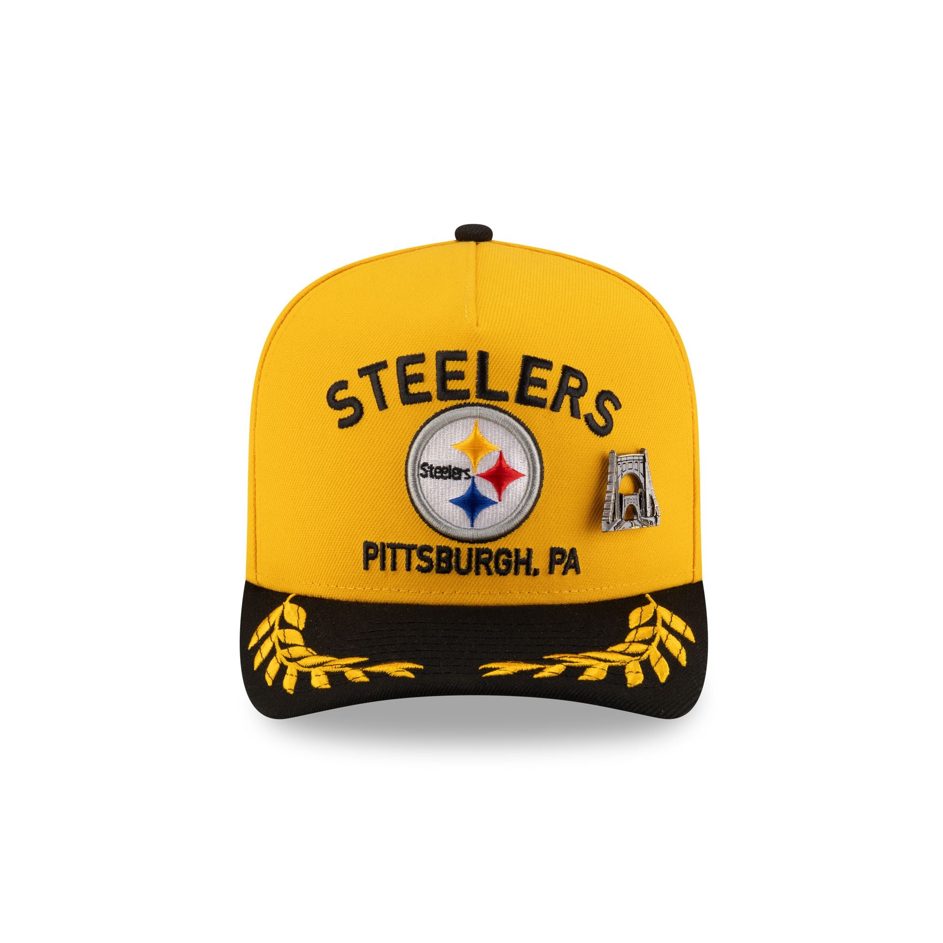 Pittsburgh Steelers 2025 Draft 59FIFTY A-Frame Fitted Hat - Image 2