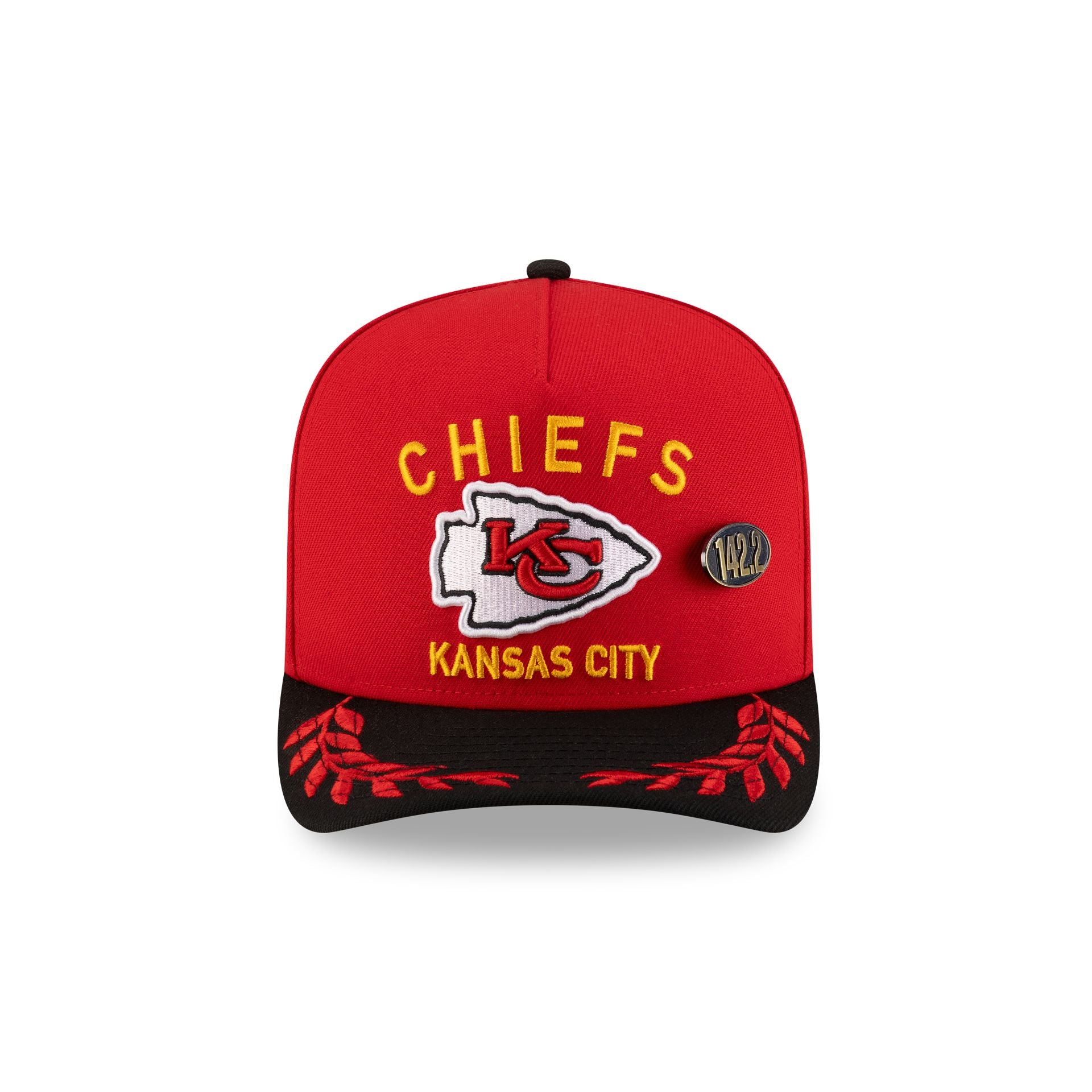 Kansas City Chiefs 2025 Draft 59FIFTY A-Frame Fitted Hat - Image 2