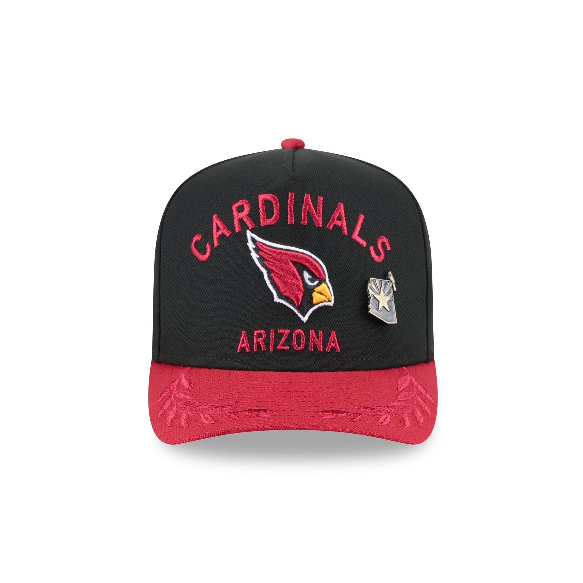 Arizona Cardinals 2025 Draft Black 59FIFTY A-Frame Fitted Hat - Image 2